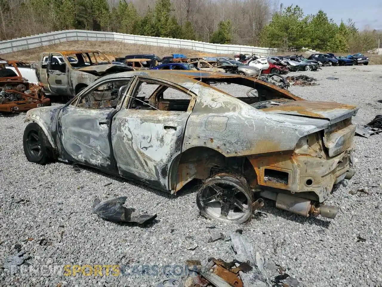 2 Photograph of a damaged car 2C3CDXGJ8PH659365 DODGE CHARGER 2023