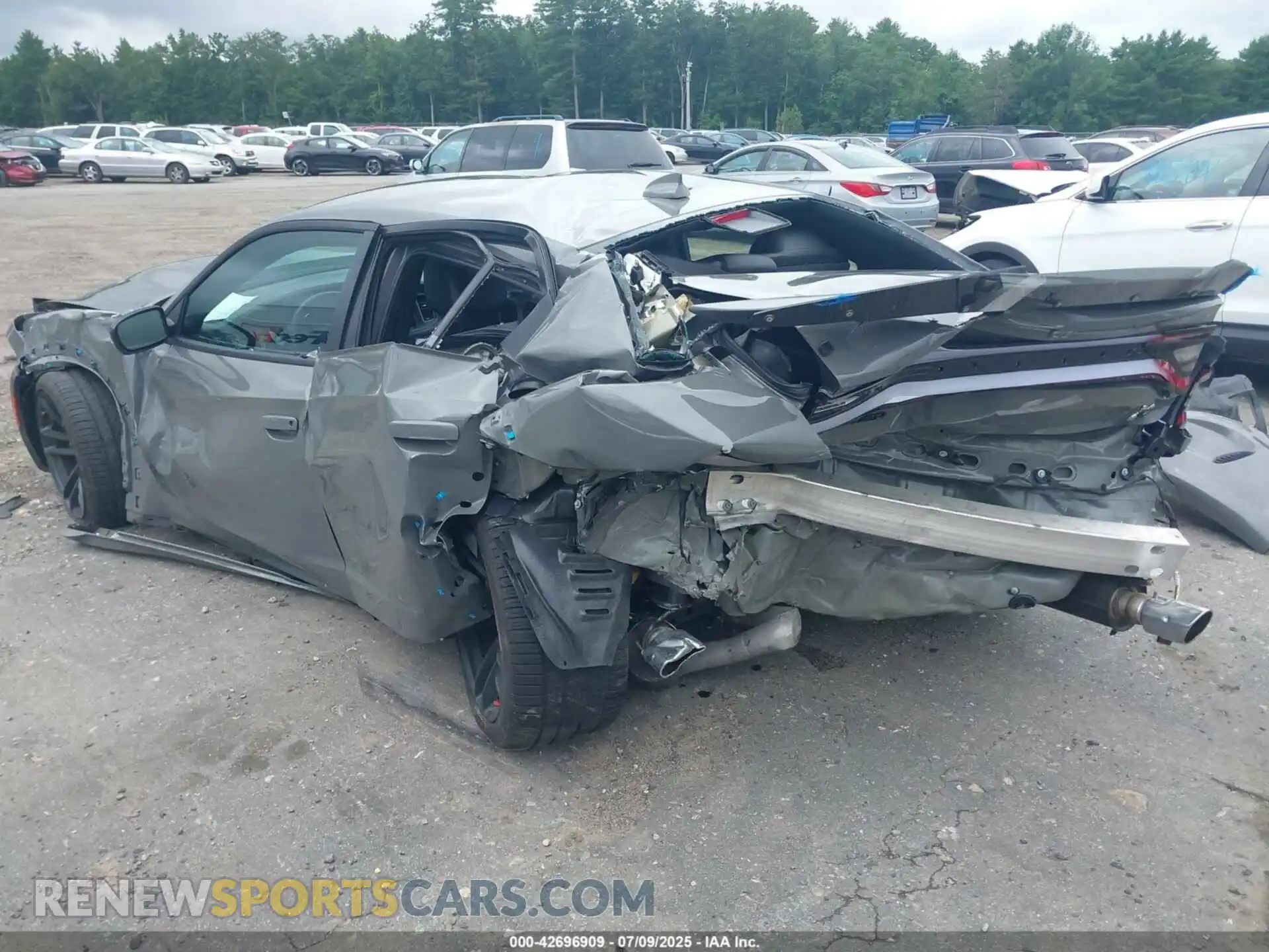 3 Photograph of a damaged car 2C3CDXGJ8PH684766 DODGE CHARGER 2023