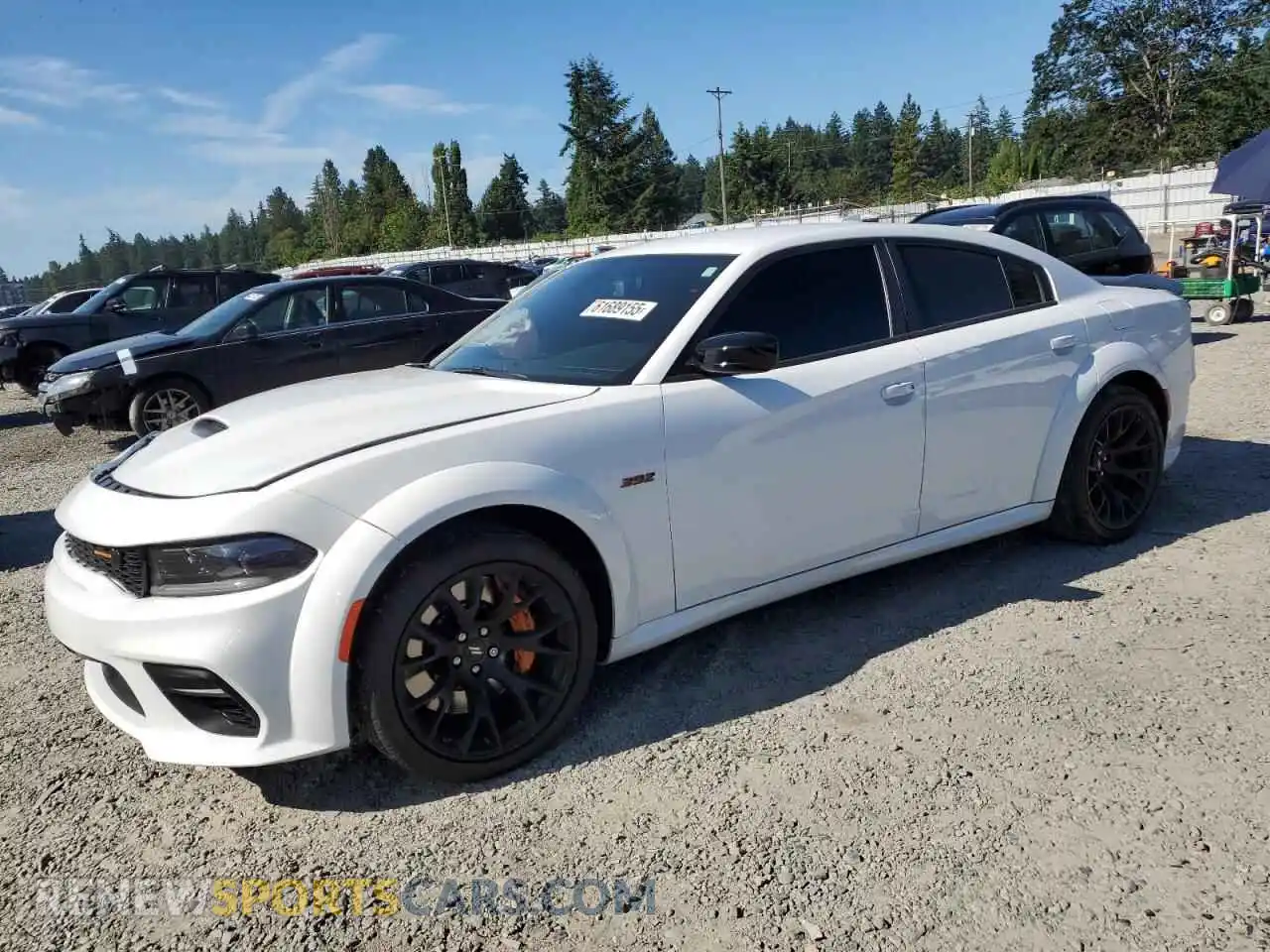 1 Photograph of a damaged car 2C3CDXGJ8PH701730 DODGE CHARGER 2023