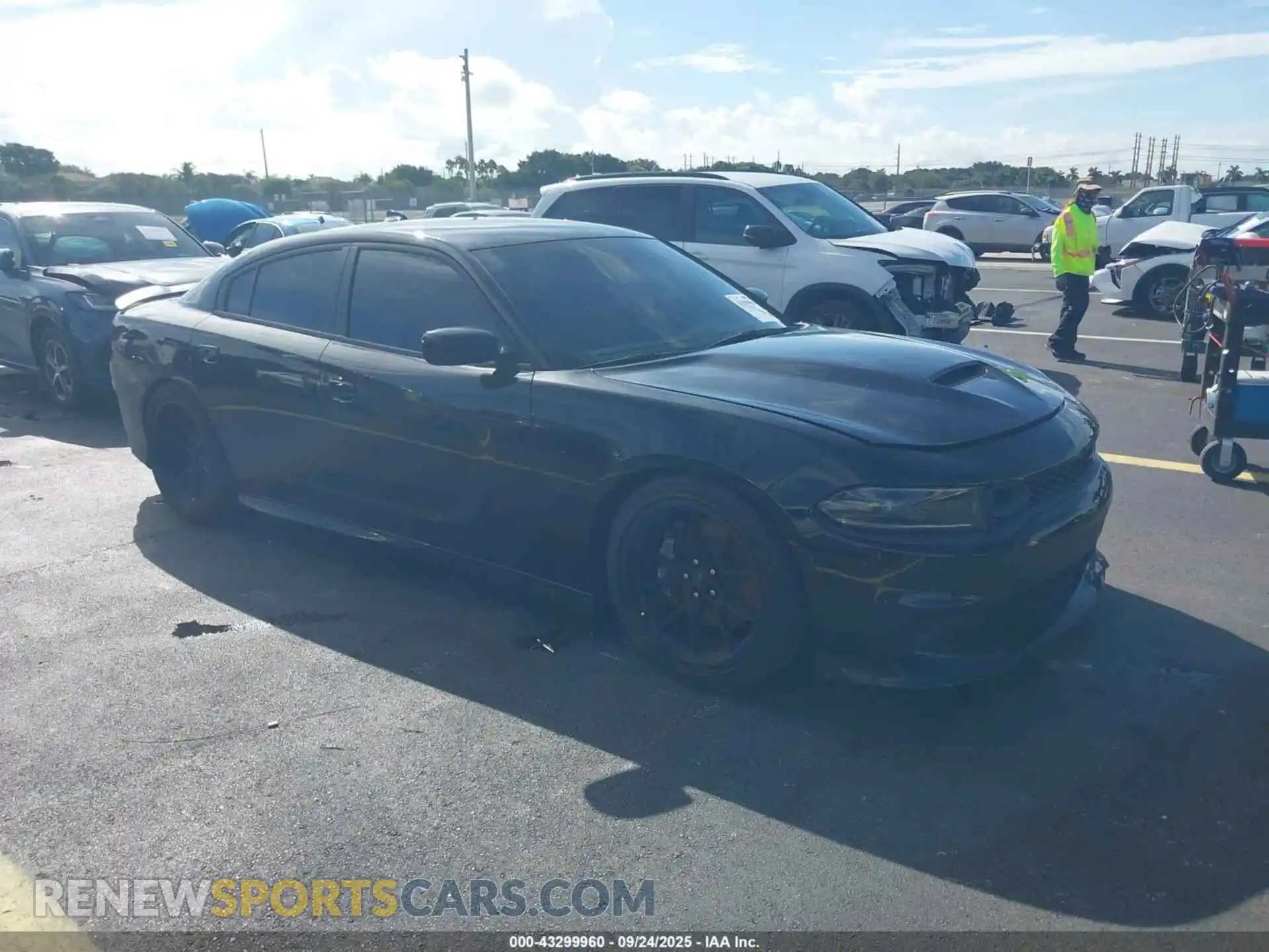 1 Photograph of a damaged car 2C3CDXGJ9PH535637 DODGE CHARGER 2023