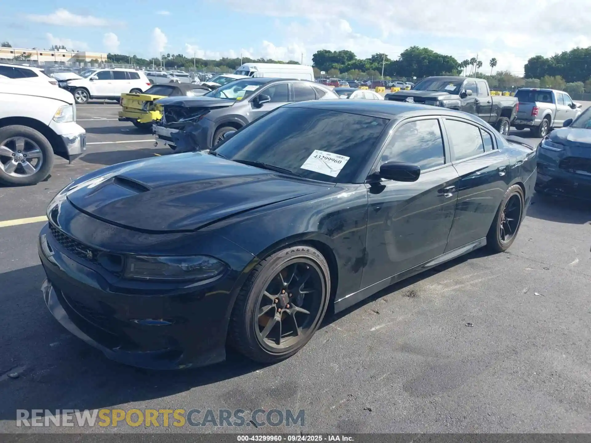 2 Photograph of a damaged car 2C3CDXGJ9PH535637 DODGE CHARGER 2023
