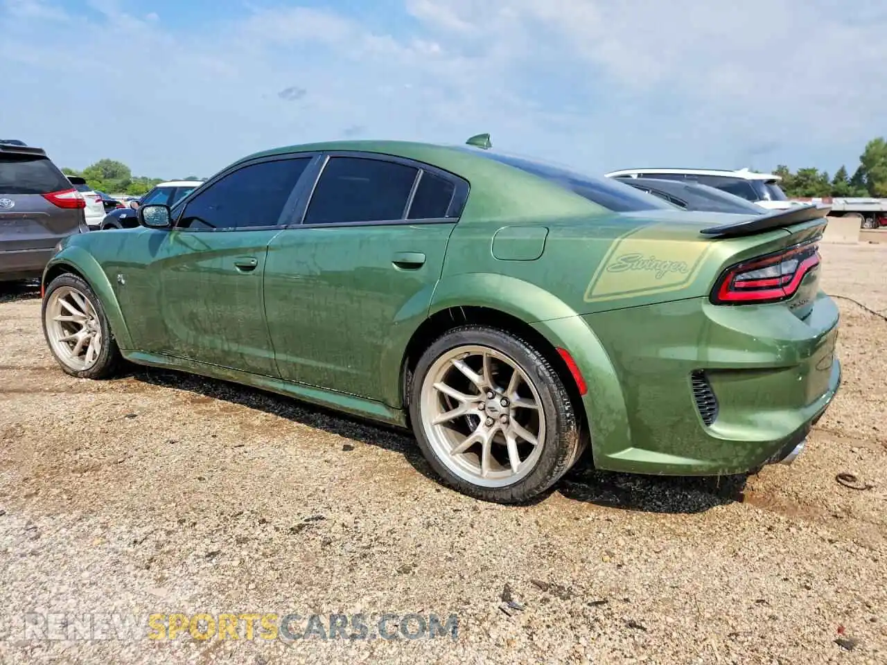 2 Photograph of a damaged car 2C3CDXGJ9PH597779 DODGE CHARGER 2023