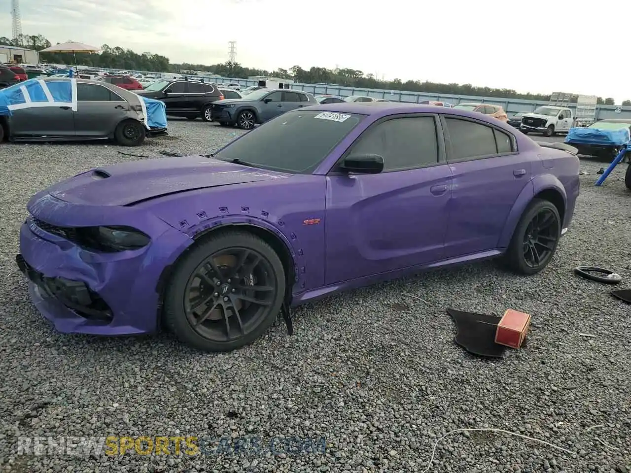 1 fotografías del automóvil dañado 2C3CDXGJ9PH624995 DODGE CHARGER 2023