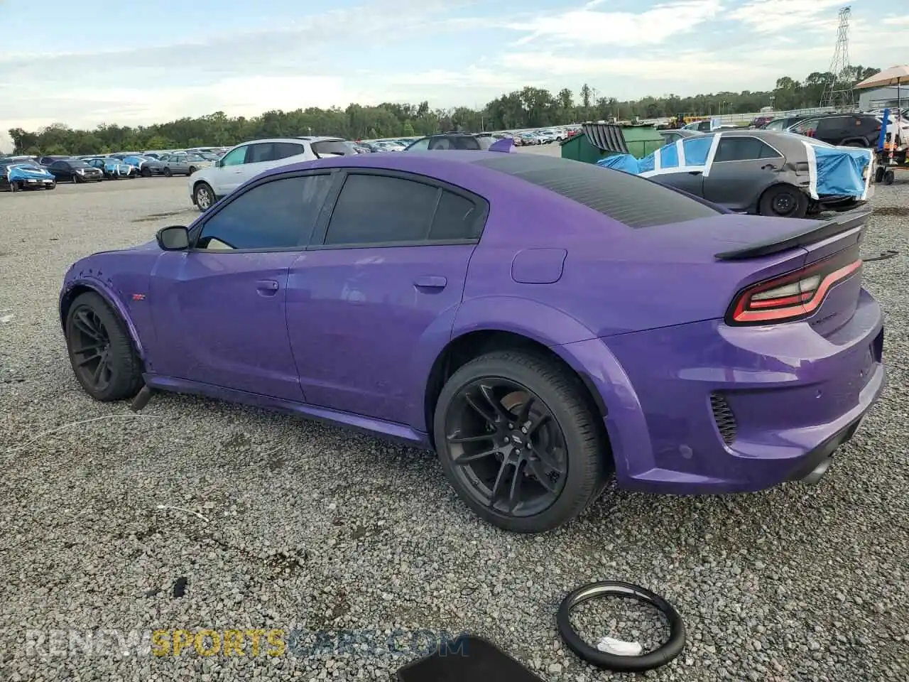 2 fotografías del automóvil dañado 2C3CDXGJ9PH624995 DODGE CHARGER 2023