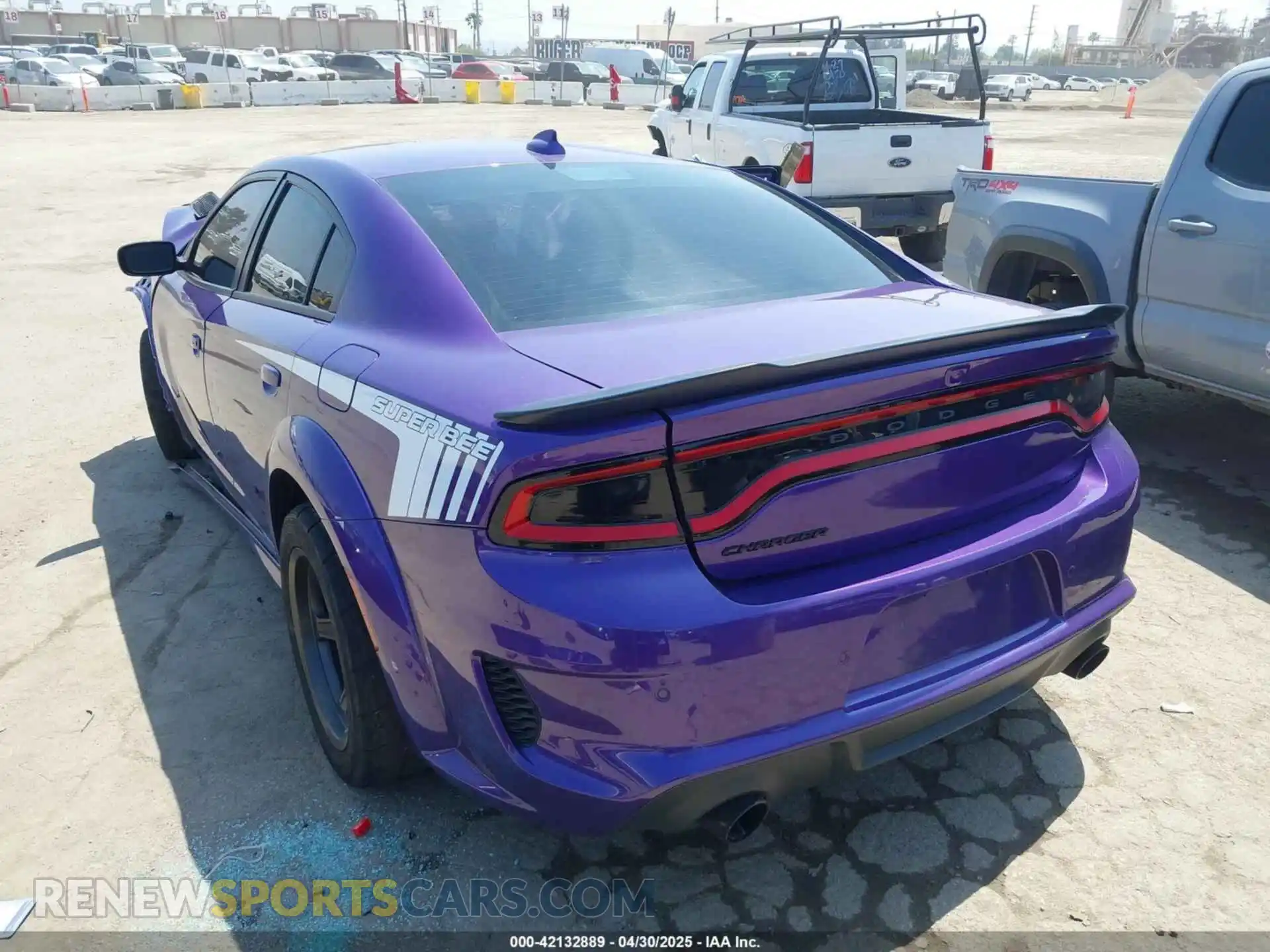 3 Photograph of a damaged car 2C3CDXGJ9PH649105 DODGE CHARGER 2023