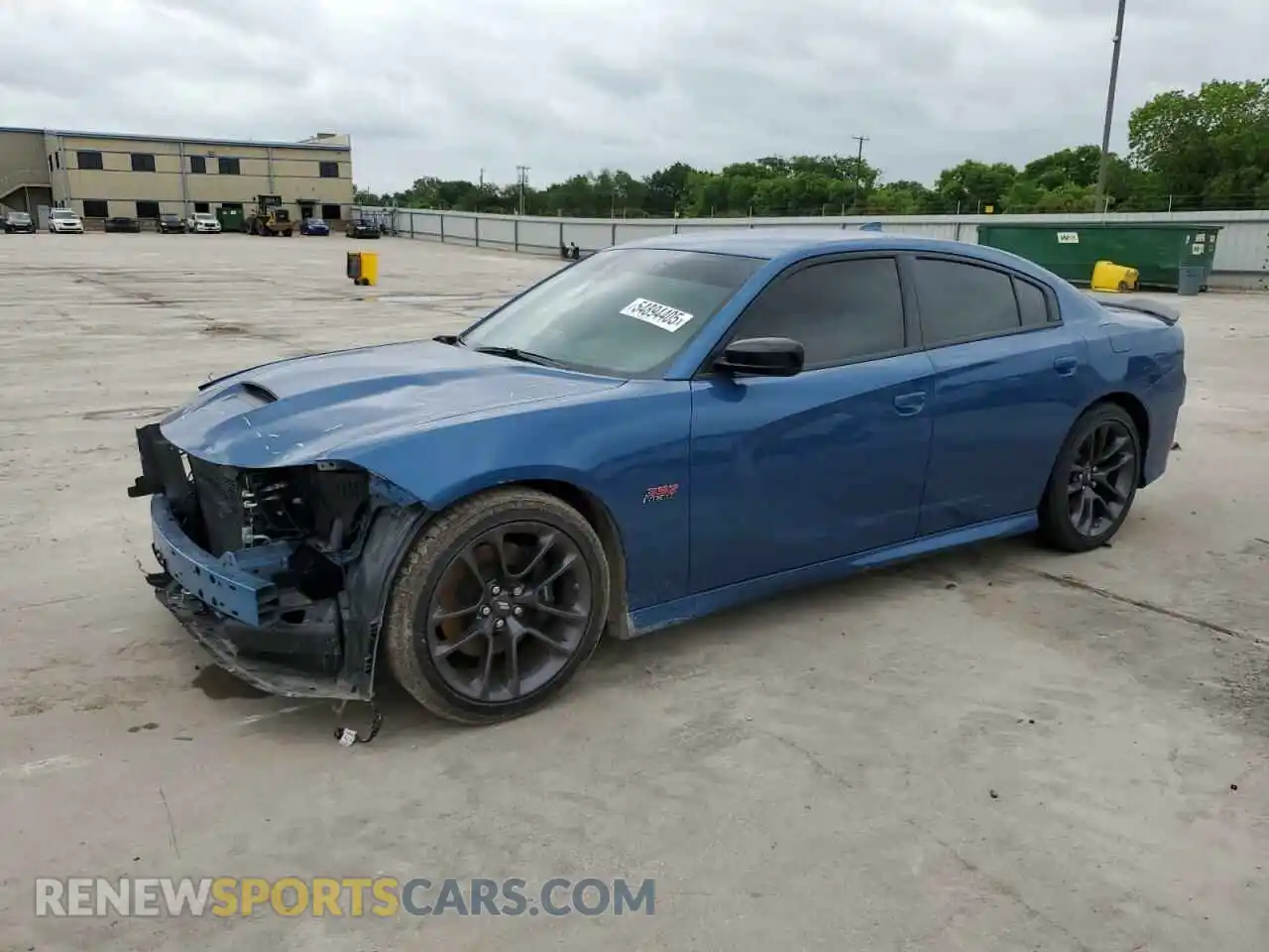 1 Photograph of a damaged car 2C3CDXGJ9PH687093 DODGE CHARGER 2023