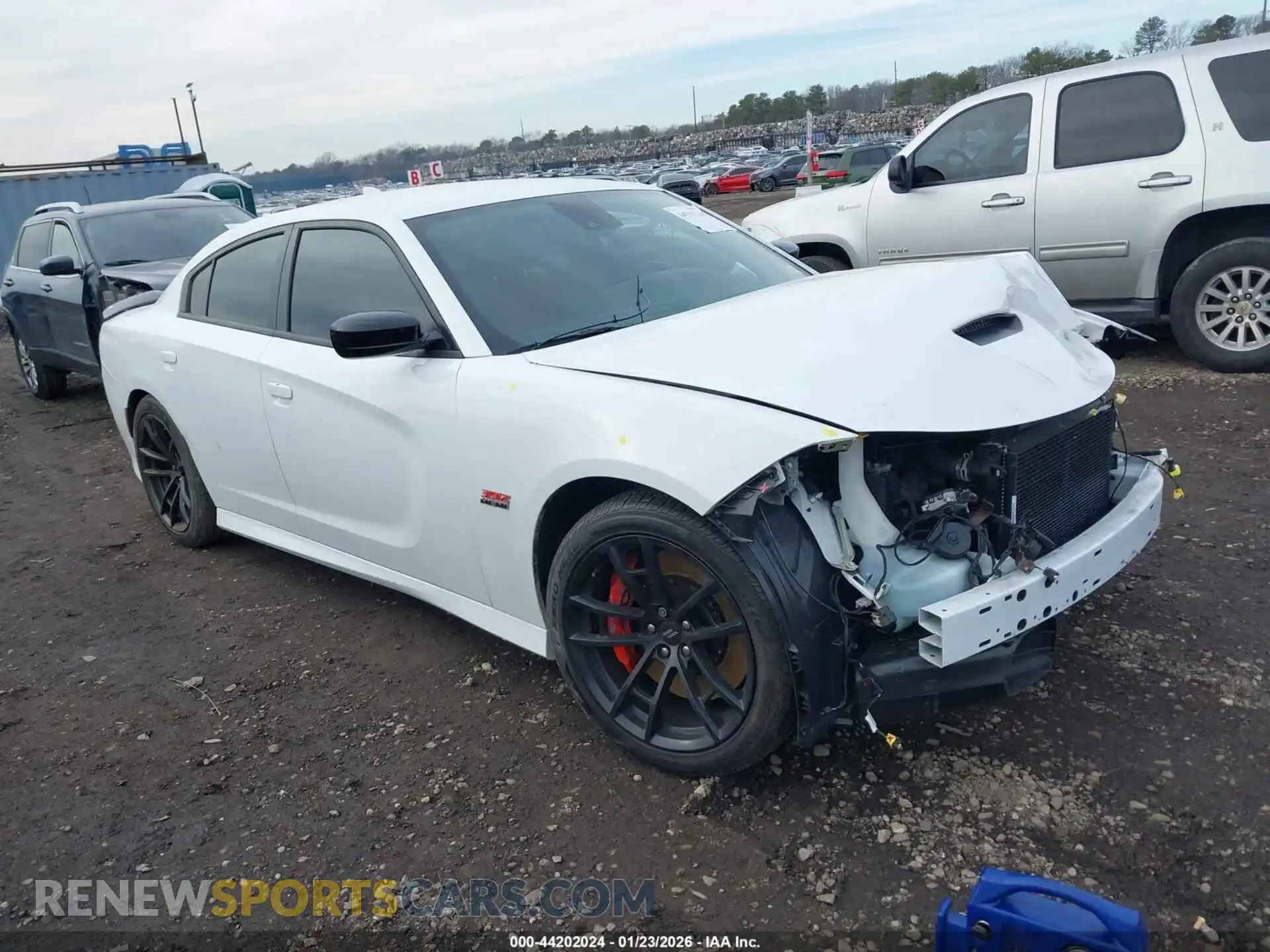 1 Photograph of a damaged car 2C3CDXGJXPH506258 DODGE CHARGER 2023