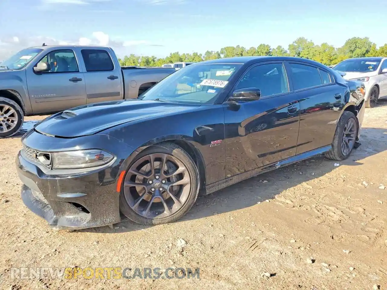 1 fotografías del automóvil dañado 2C3CDXGJXPH548011 DODGE CHARGER 2023