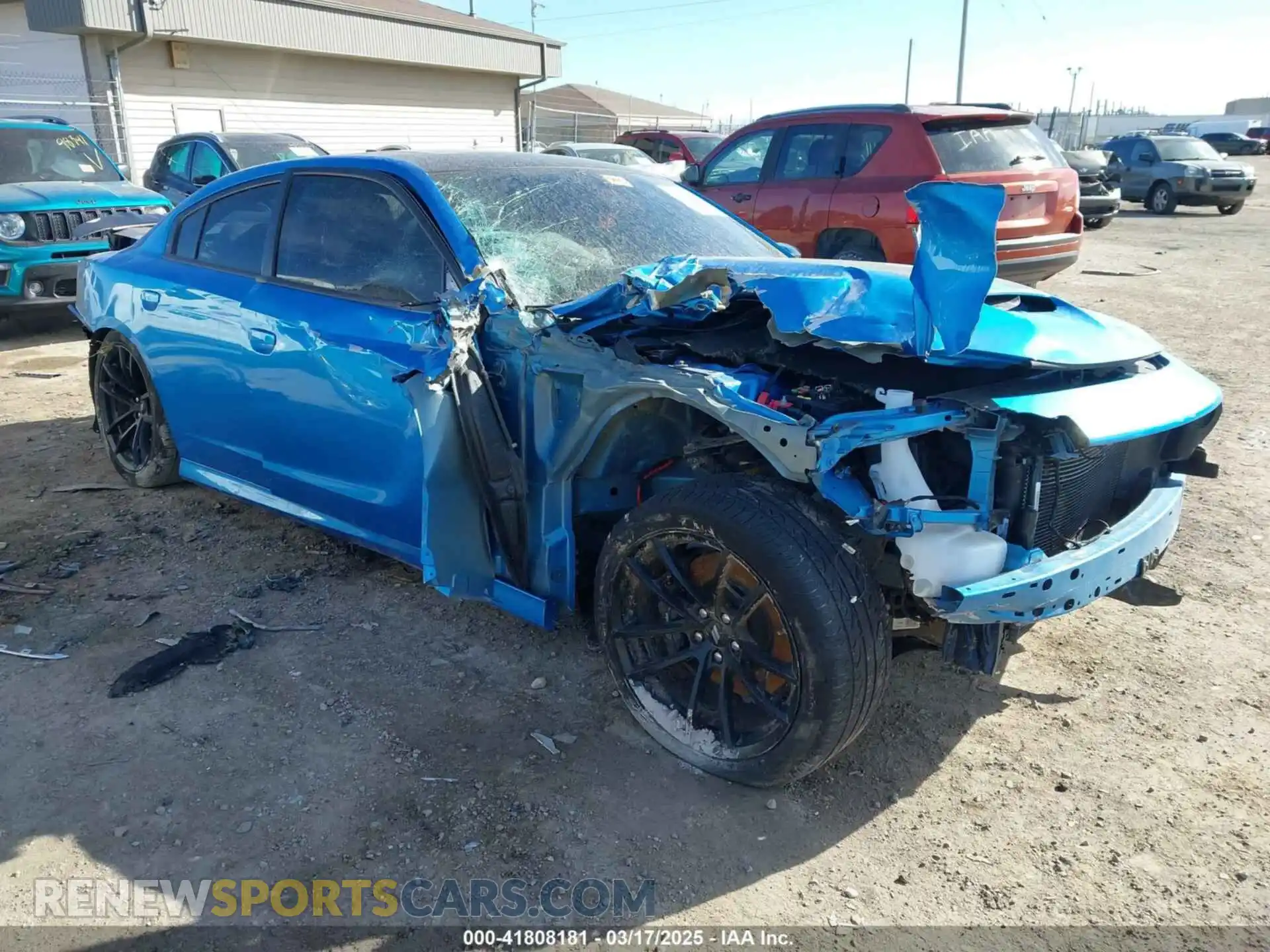 1 fotografías del automóvil dañado 2C3CDXGJXPH560188 DODGE CHARGER 2023
