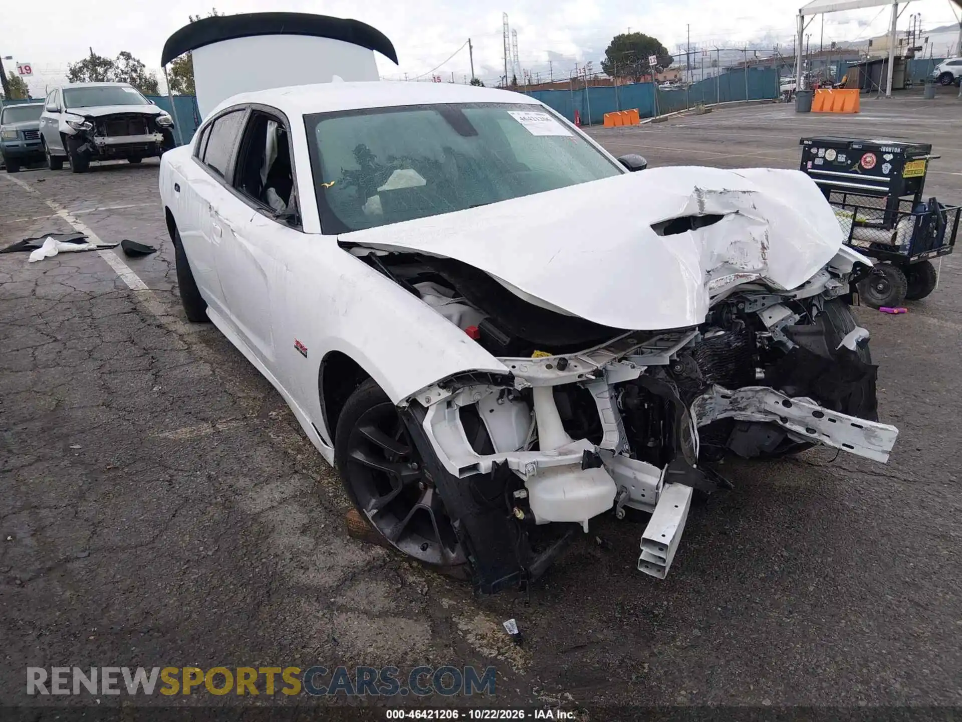 1 Photograph of a damaged car 2C3CDXGJXPH561874 DODGE CHARGER 2023
