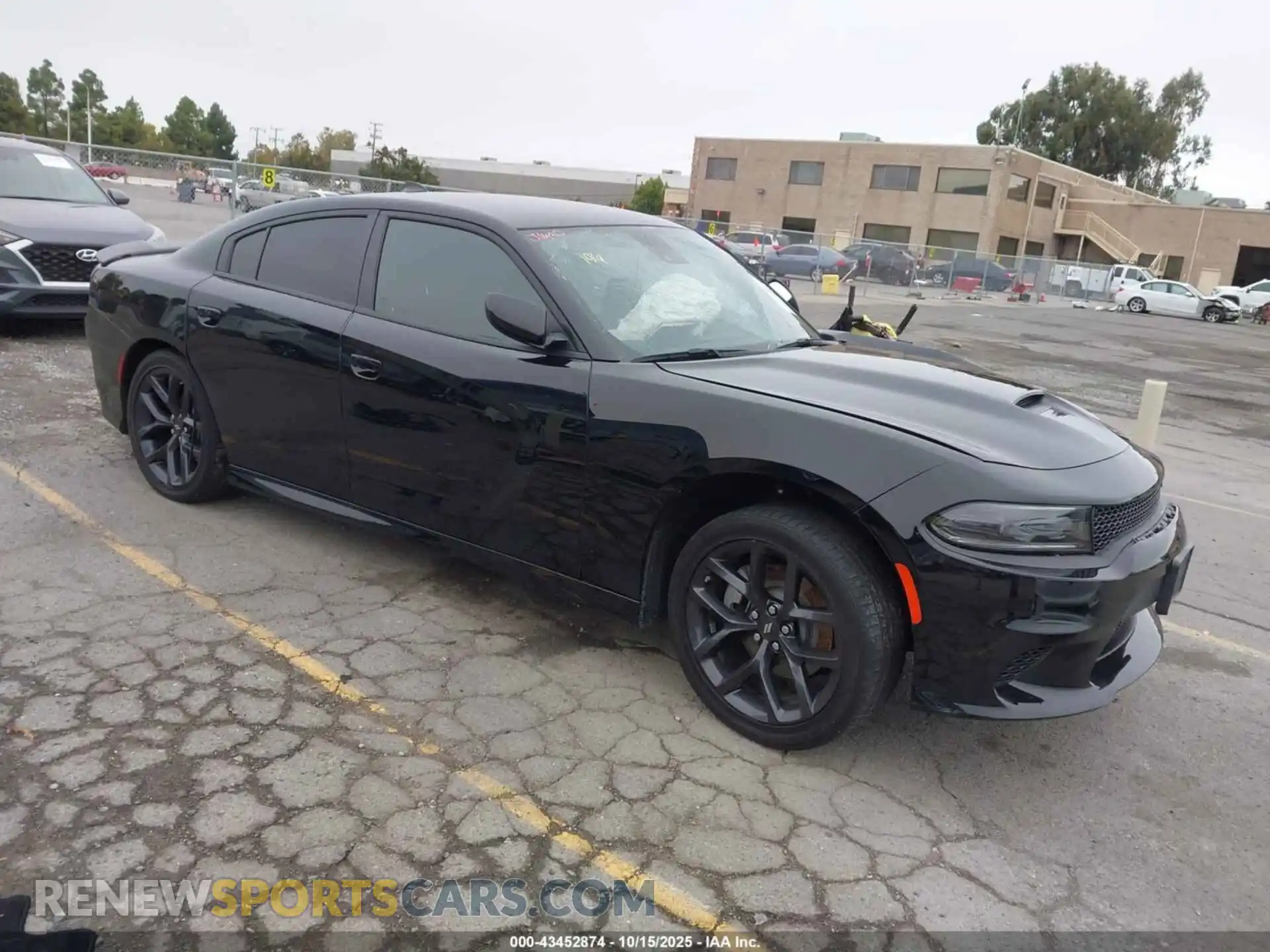 1 Photograph of a damaged car 2C3CDXHG0PH516509 DODGE CHARGER 2023