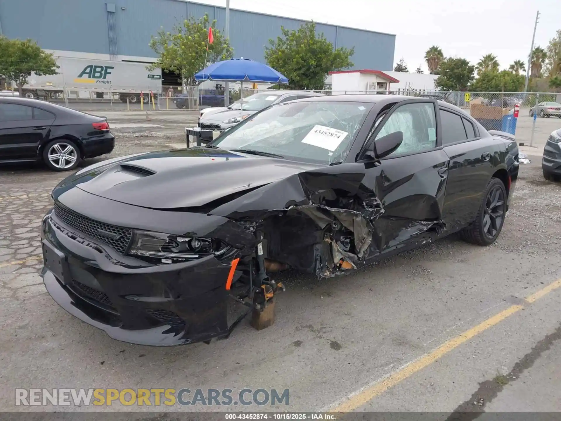 2 Photograph of a damaged car 2C3CDXHG0PH516509 DODGE CHARGER 2023