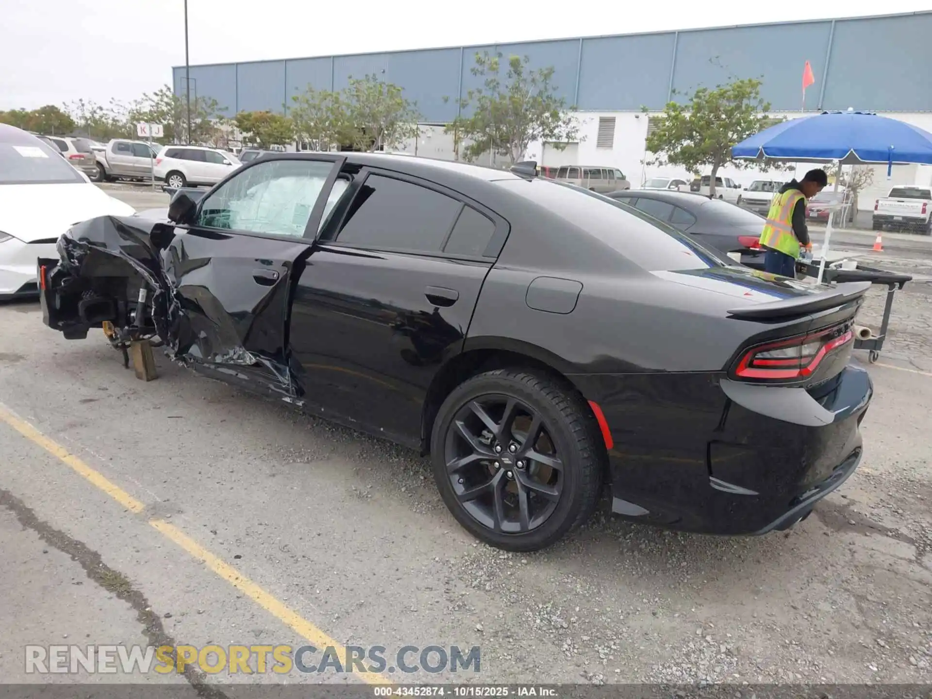 3 Photograph of a damaged car 2C3CDXHG0PH516509 DODGE CHARGER 2023