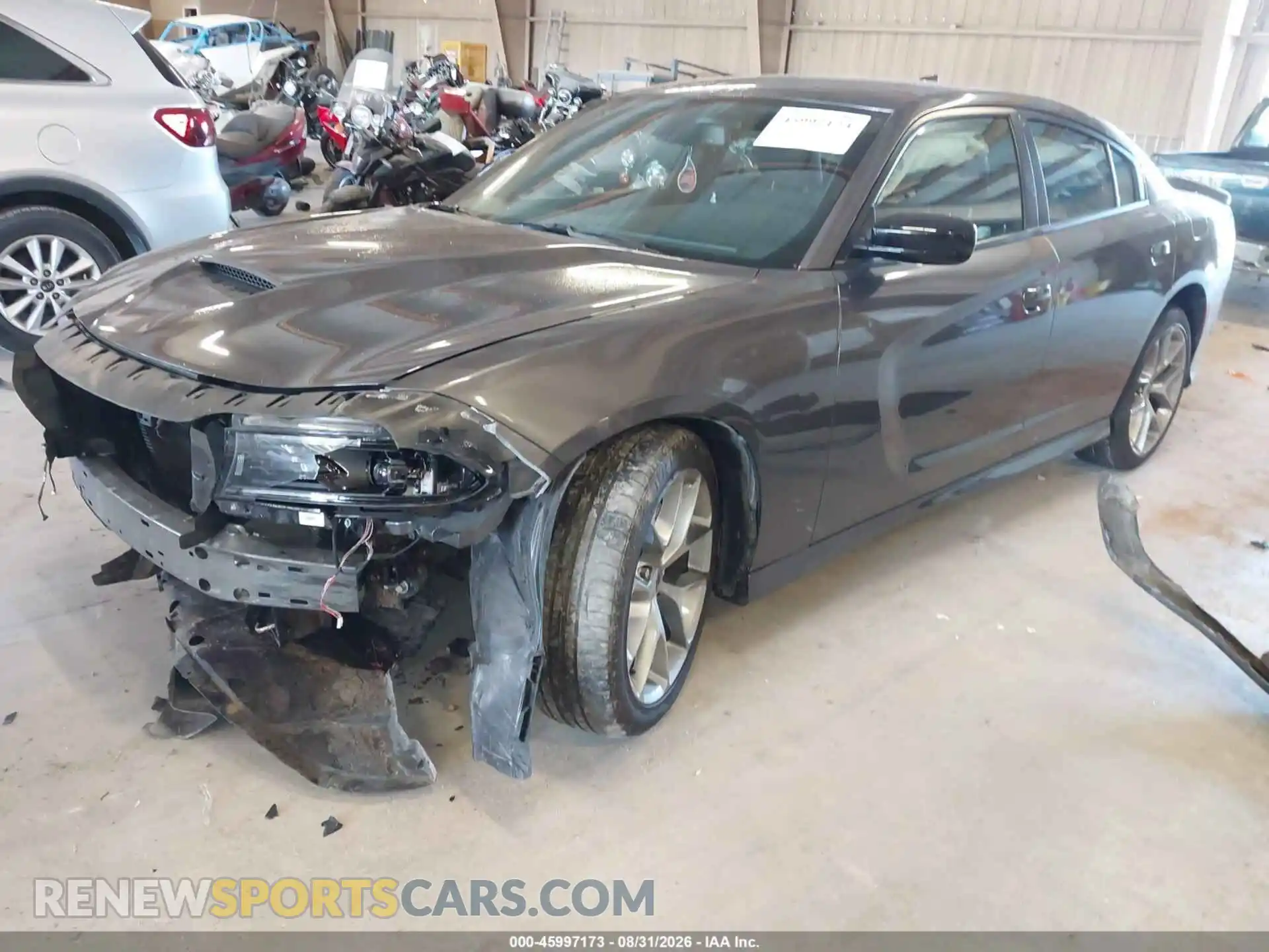 2 Photograph of a damaged car 2C3CDXHG0PH529129 DODGE CHARGER 2023