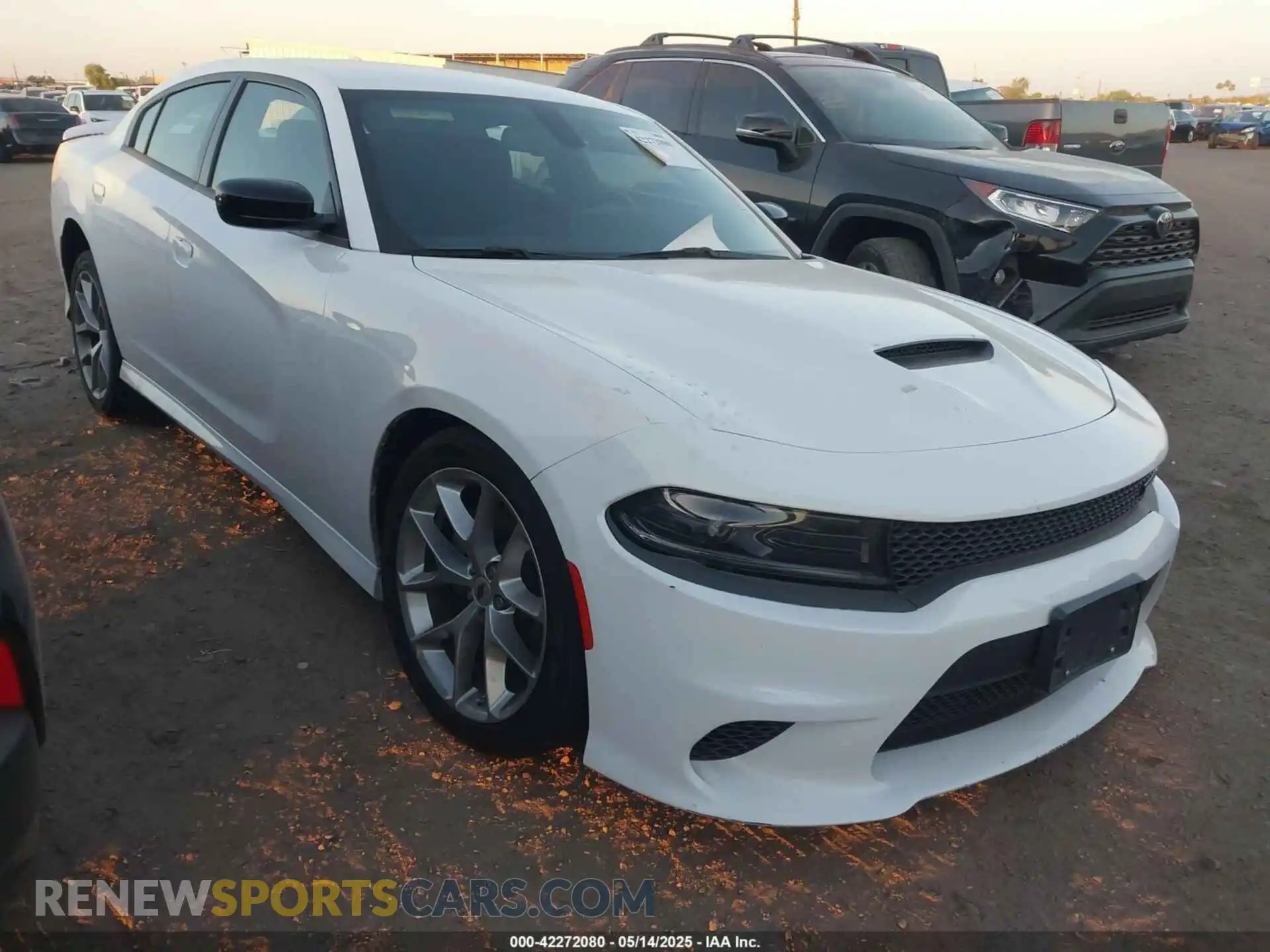 1 Photograph of a damaged car 2C3CDXHG0PH603374 DODGE CHARGER 2023