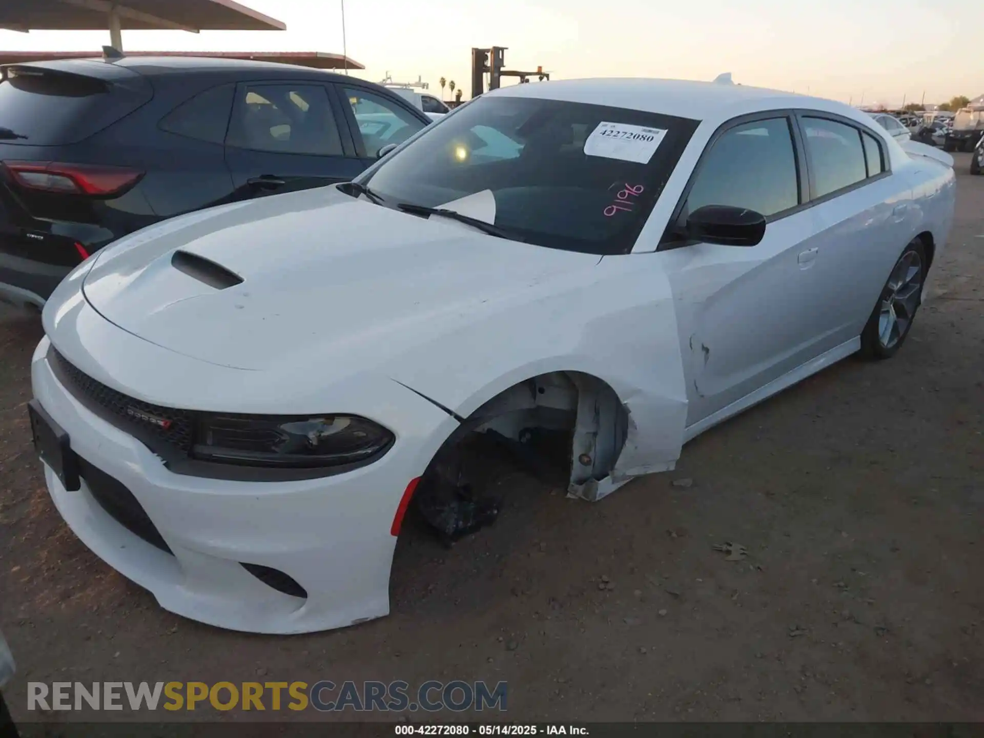 2 Photograph of a damaged car 2C3CDXHG0PH603374 DODGE CHARGER 2023