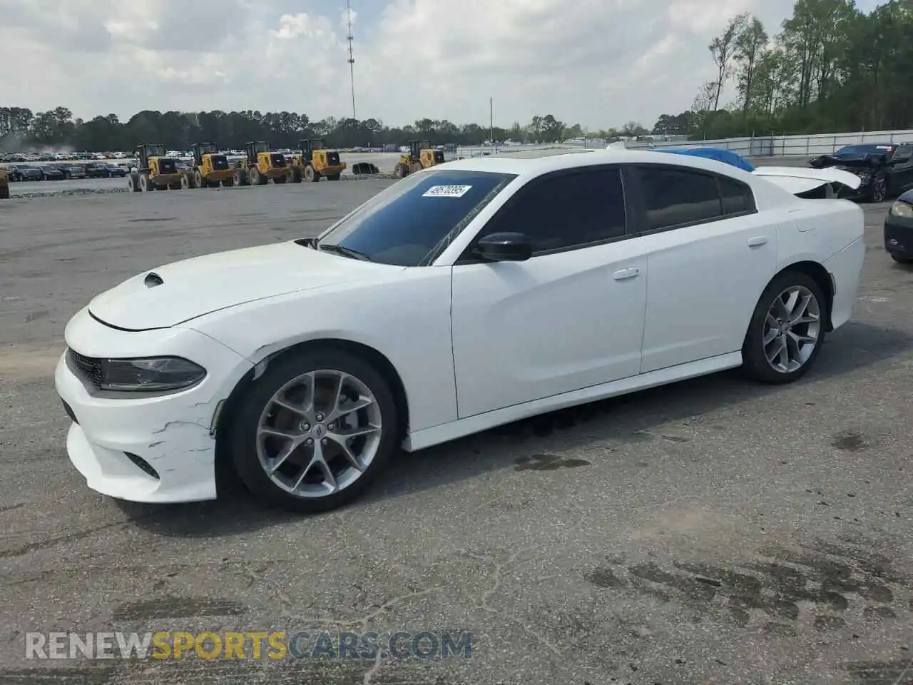 1 Photograph of a damaged car 2C3CDXHG0PH701532 DODGE CHARGER 2023