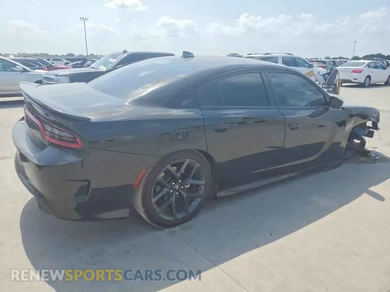 3 Photograph of a damaged car 2C3CDXHG1PH555139 DODGE CHARGER 2023