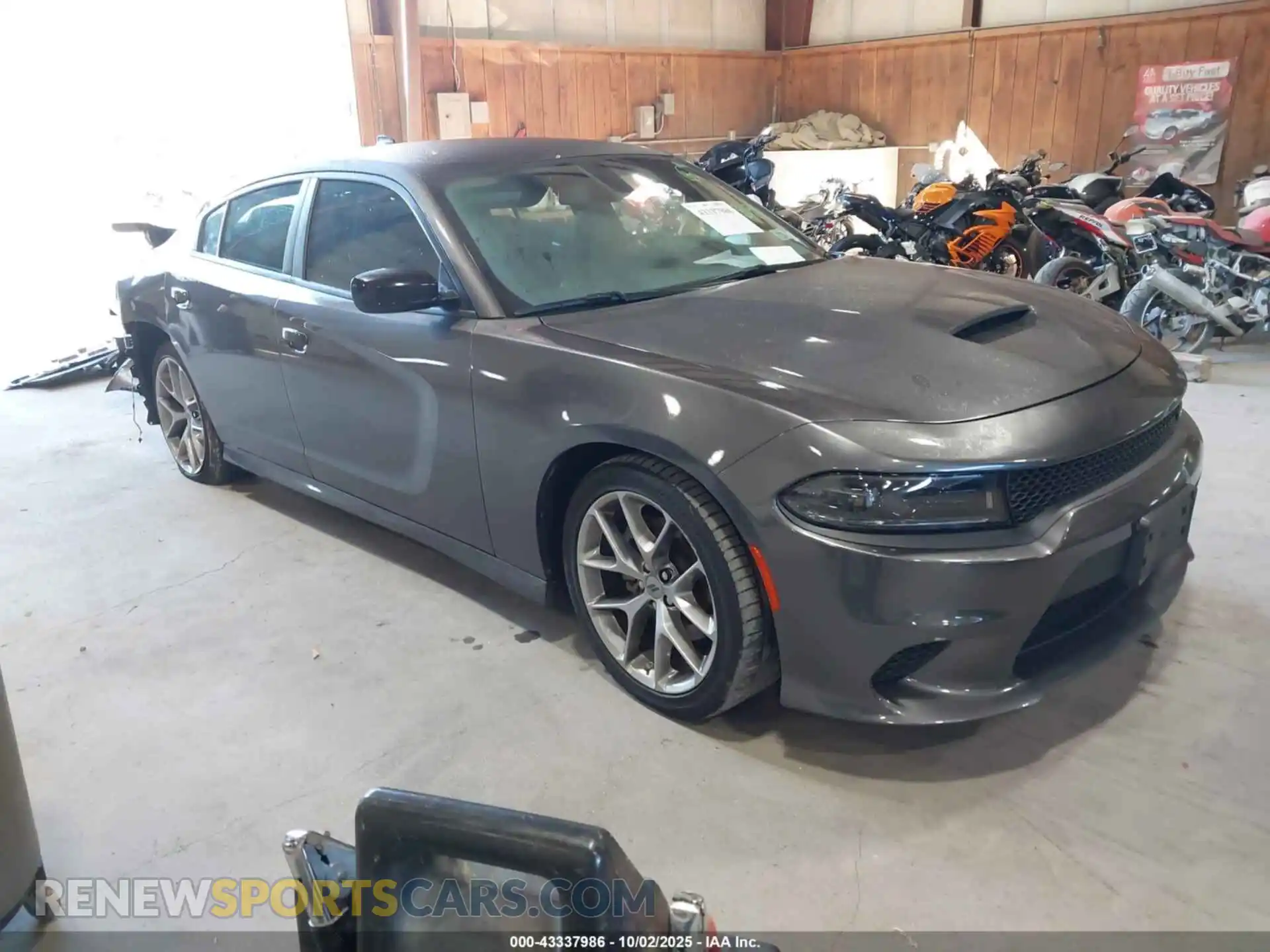 1 Photograph of a damaged car 2C3CDXHG1PH579408 DODGE CHARGER 2023