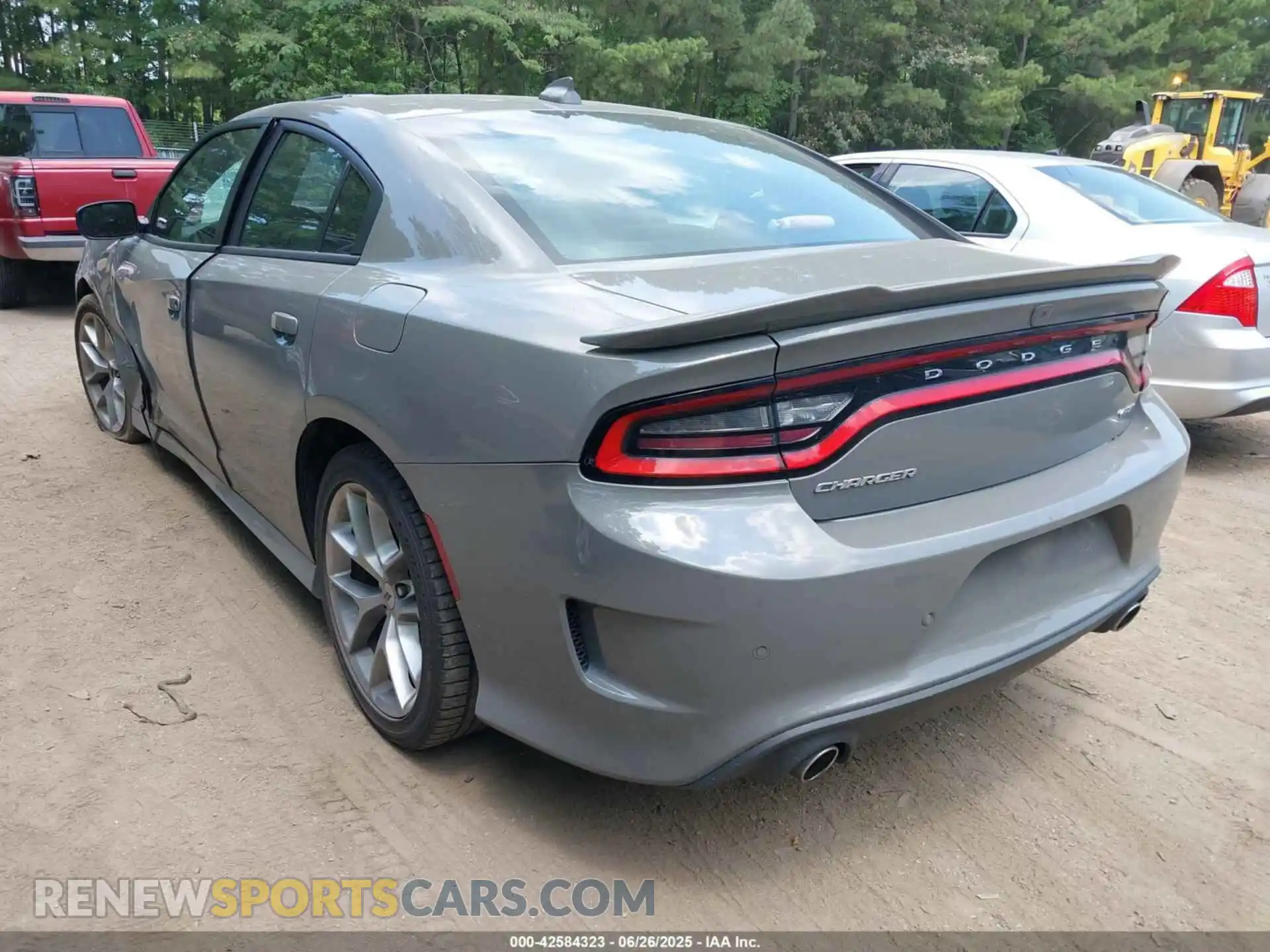 3 fotografías del automóvil dañado 2C3CDXHG1PH591672 DODGE CHARGER 2023