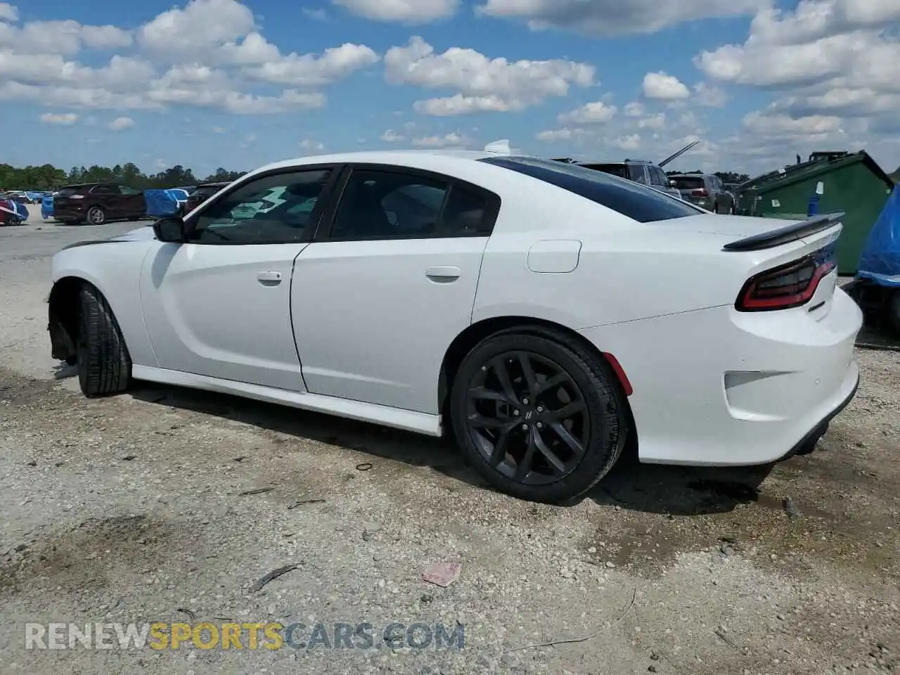 2 Photograph of a damaged car 2C3CDXHG1PH597942 DODGE CHARGER 2023