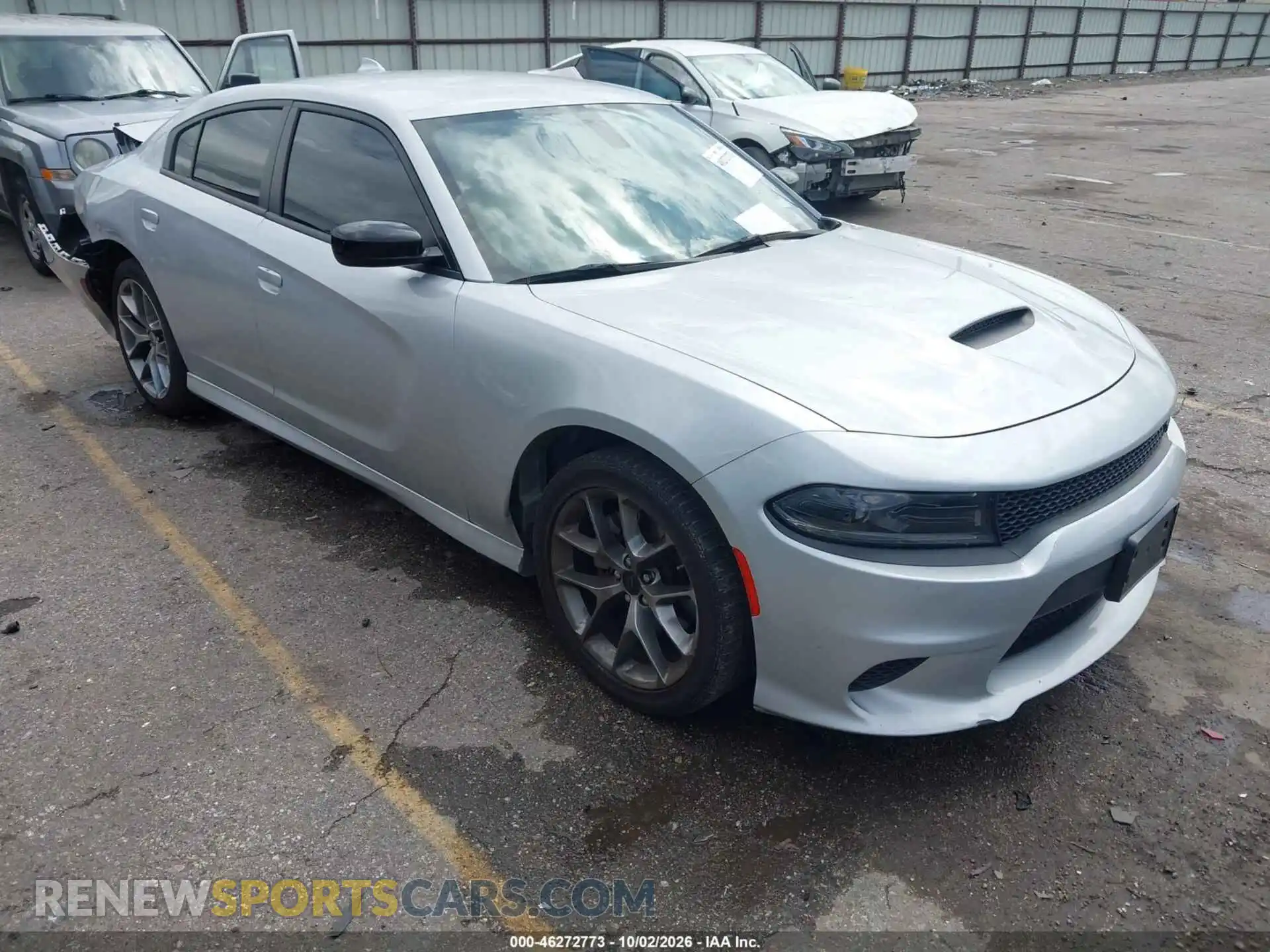 1 Photograph of a damaged car 2C3CDXHG1PH598749 DODGE CHARGER 2023