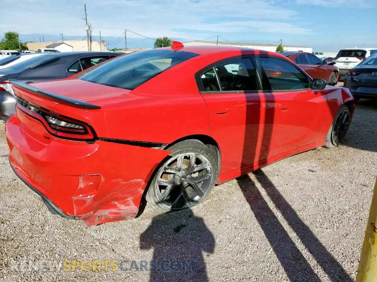 3 Photograph of a damaged car 2C3CDXHG1PH631233 DODGE CHARGER 2023