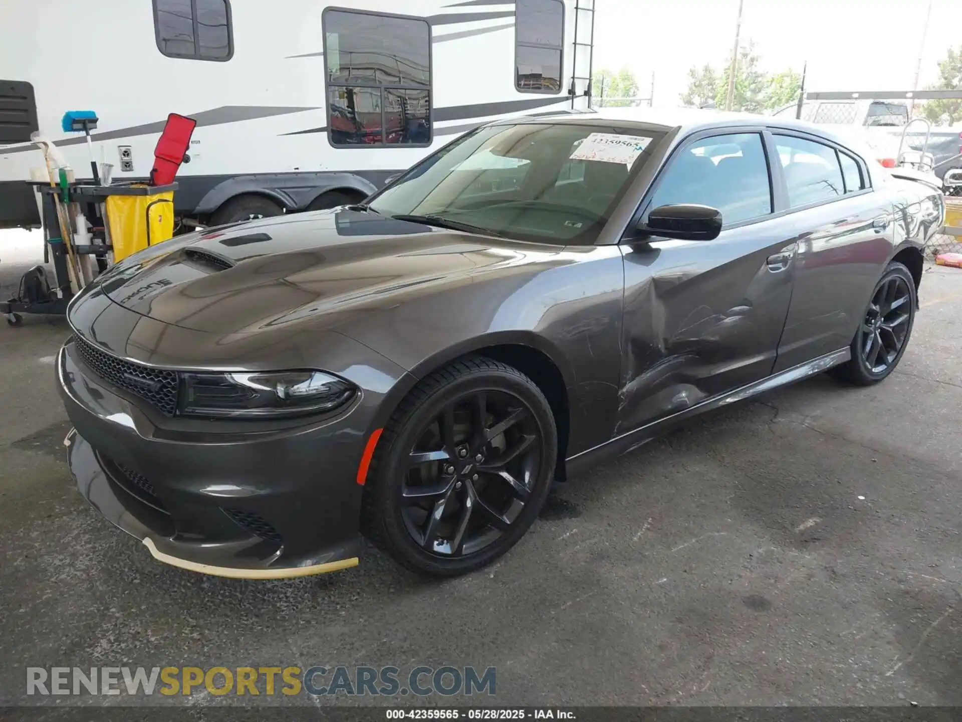 2 Photograph of a damaged car 2C3CDXHG2PH543131 DODGE CHARGER 2023