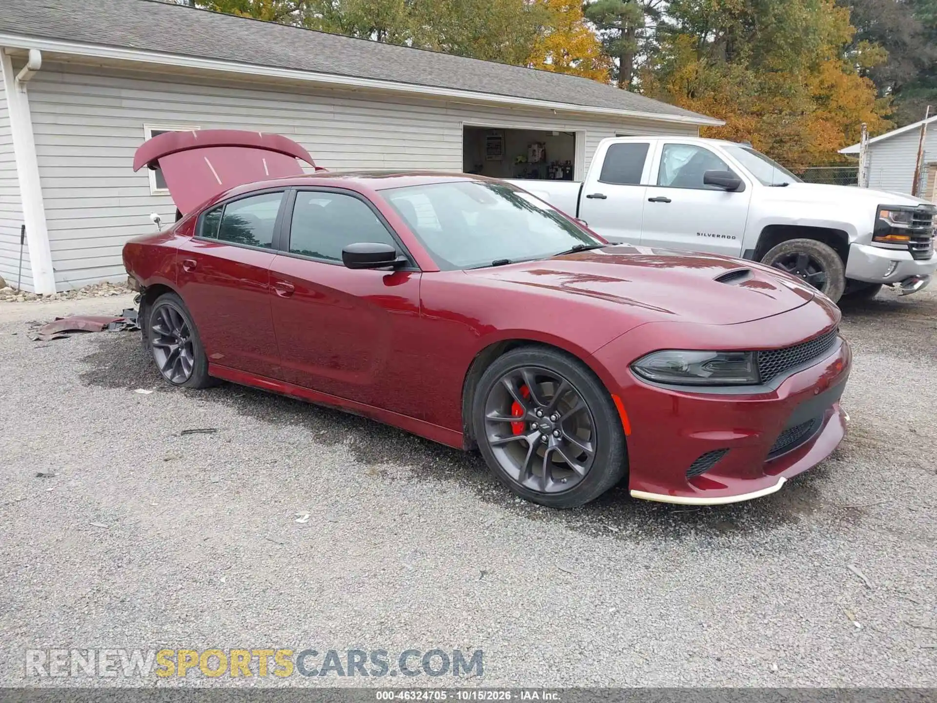 1 Photograph of a damaged car 2C3CDXHG2PH547292 DODGE CHARGER 2023