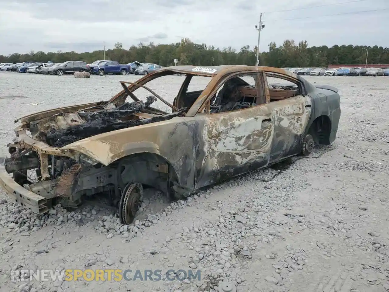 1 Photograph of a damaged car 2C3CDXHG2PH551763 DODGE CHARGER 2023