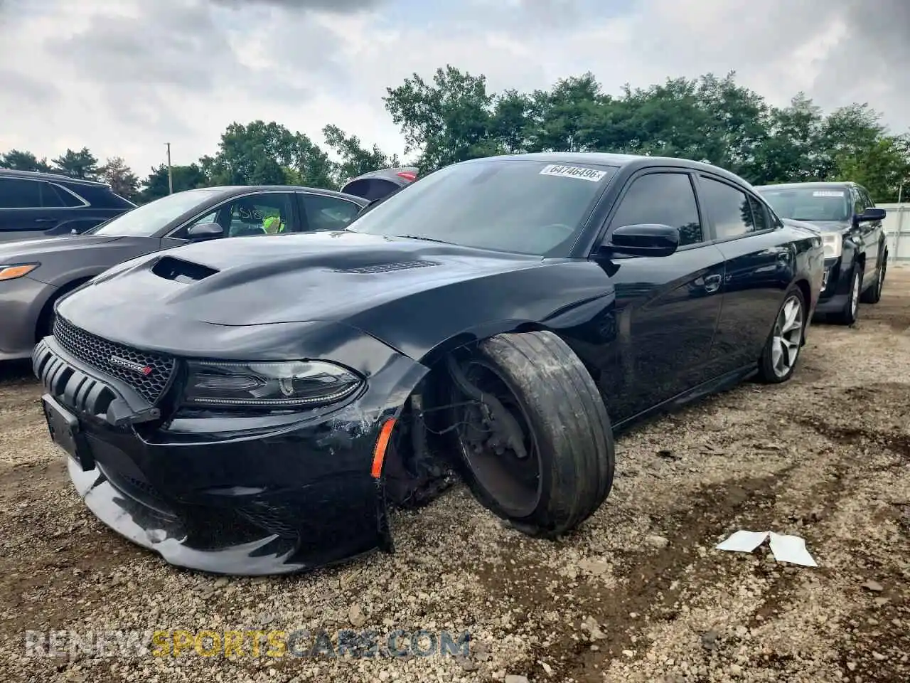 1 Фотография поврежденного автомобиля 2C3CDXHG2PH588215 DODGE CHARGER 2023