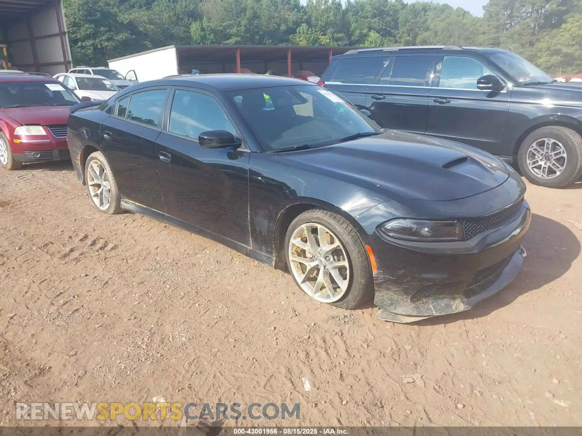 1 Photograph of a damaged car 2C3CDXHG2PH594659 DODGE CHARGER 2023