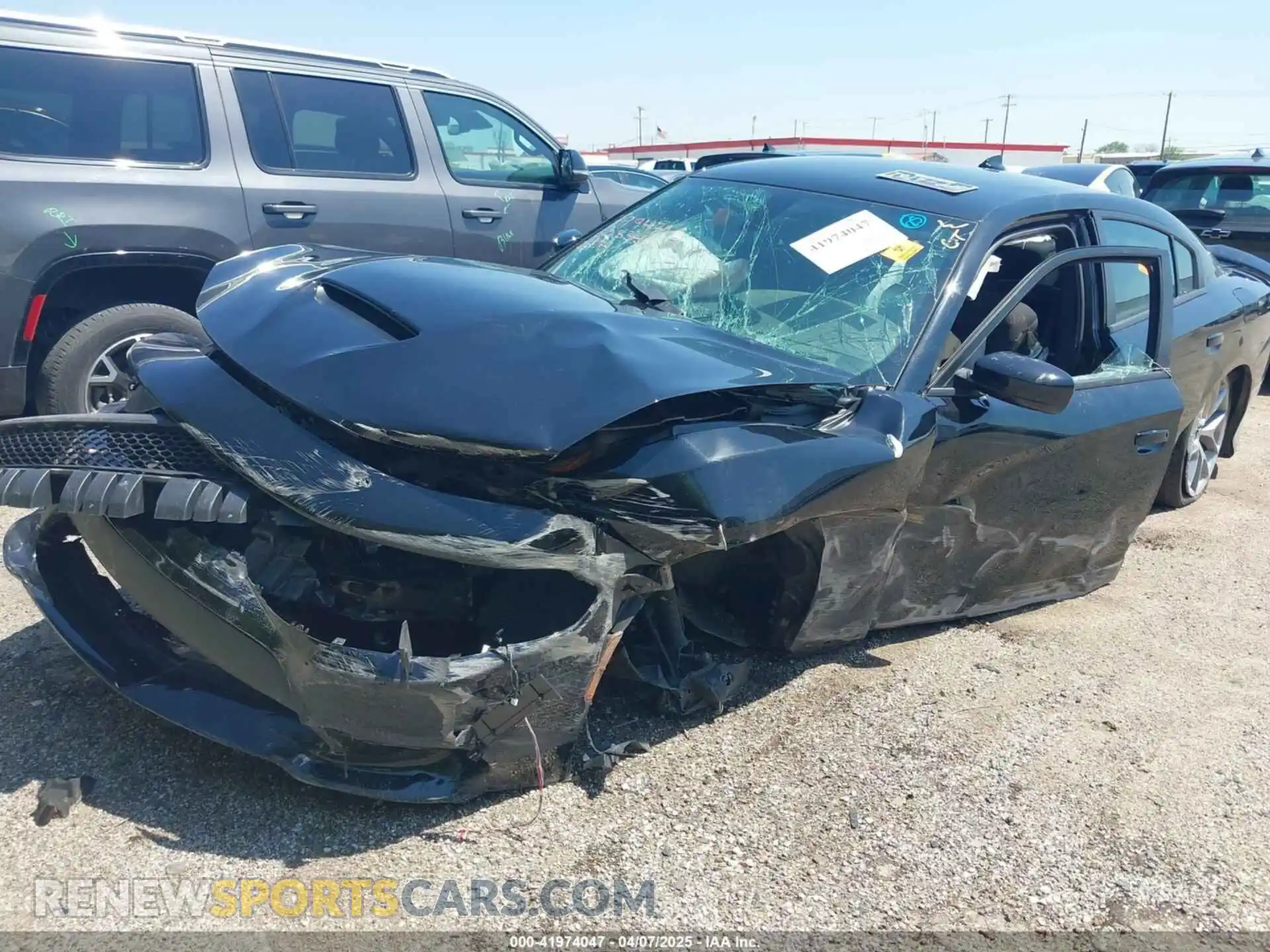 2 Photograph of a damaged car 2C3CDXHG2PH603344 DODGE CHARGER 2023