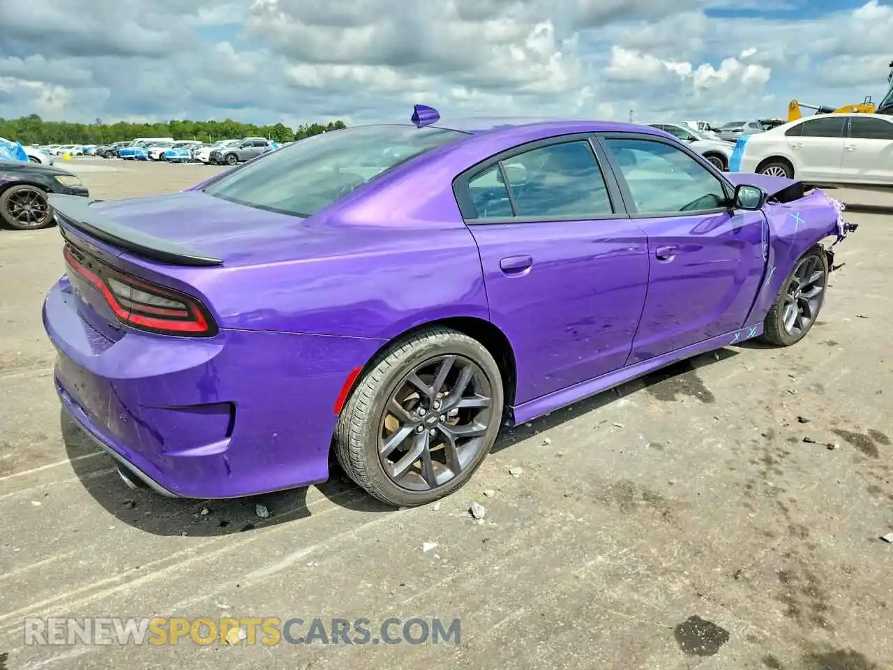 3 Photograph of a damaged car 2C3CDXHG2PH615641 DODGE CHARGER 2023