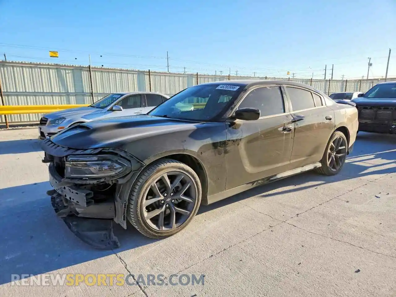 1 Photograph of a damaged car 2C3CDXHG2PH671434 DODGE CHARGER 2023