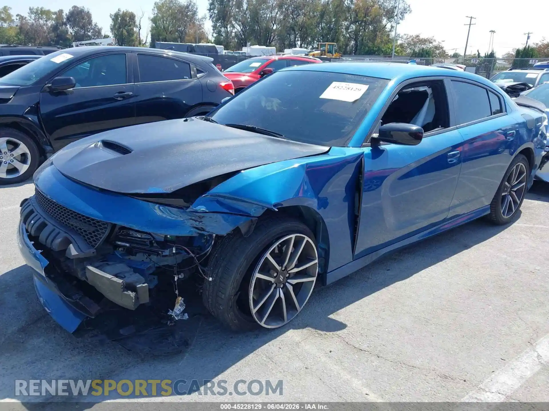 2 Photograph of a damaged car 2C3CDXHG3PH515824 DODGE CHARGER 2023