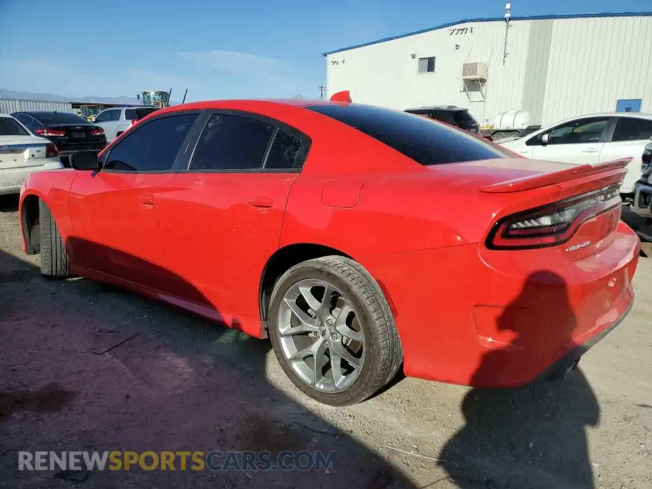 2 Photograph of a damaged car 2C3CDXHG3PH533191 DODGE CHARGER 2023