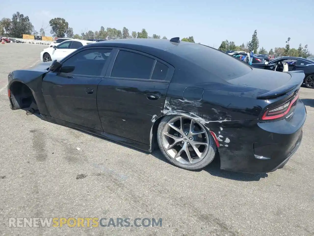 2 Photograph of a damaged car 2C3CDXHG3PH607306 DODGE CHARGER 2023