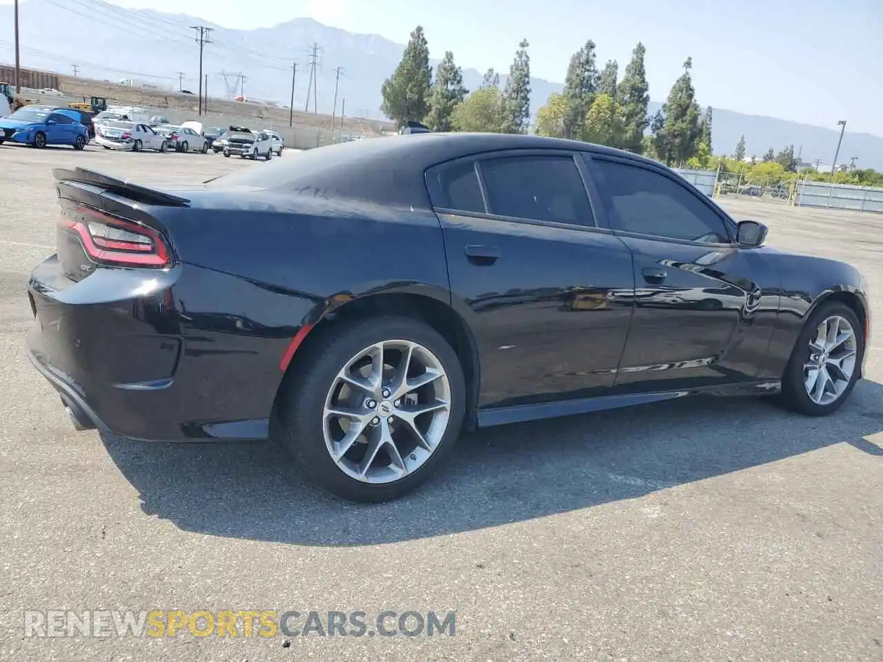 3 Photograph of a damaged car 2C3CDXHG3PH607306 DODGE CHARGER 2023