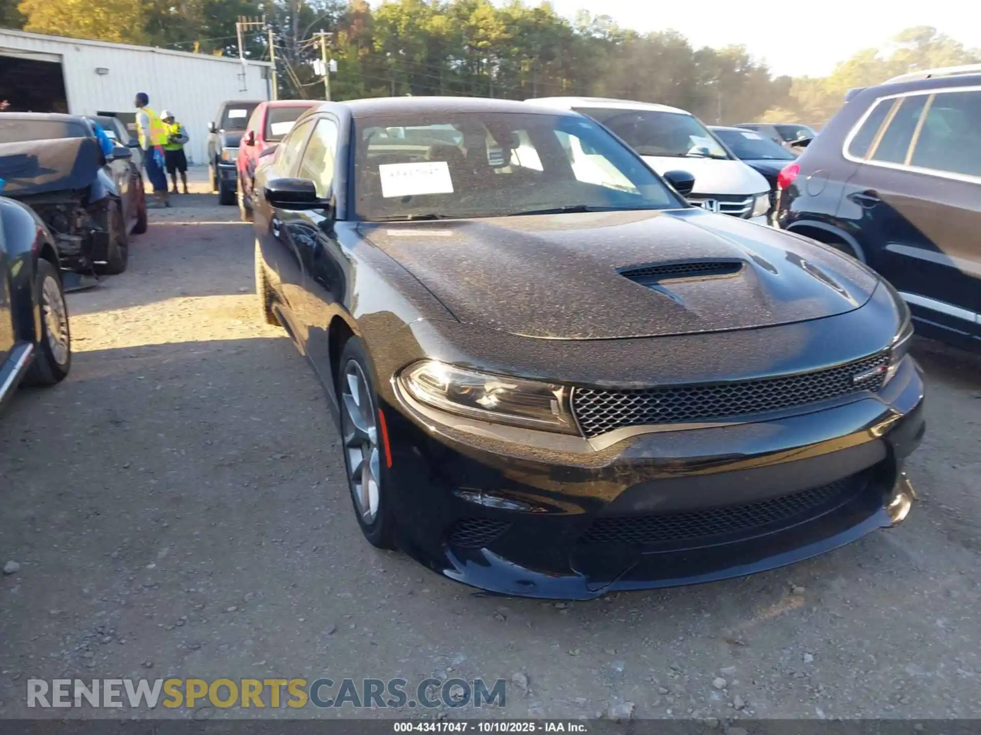 1 Photograph of a damaged car 2C3CDXHG3PH615454 DODGE CHARGER 2023
