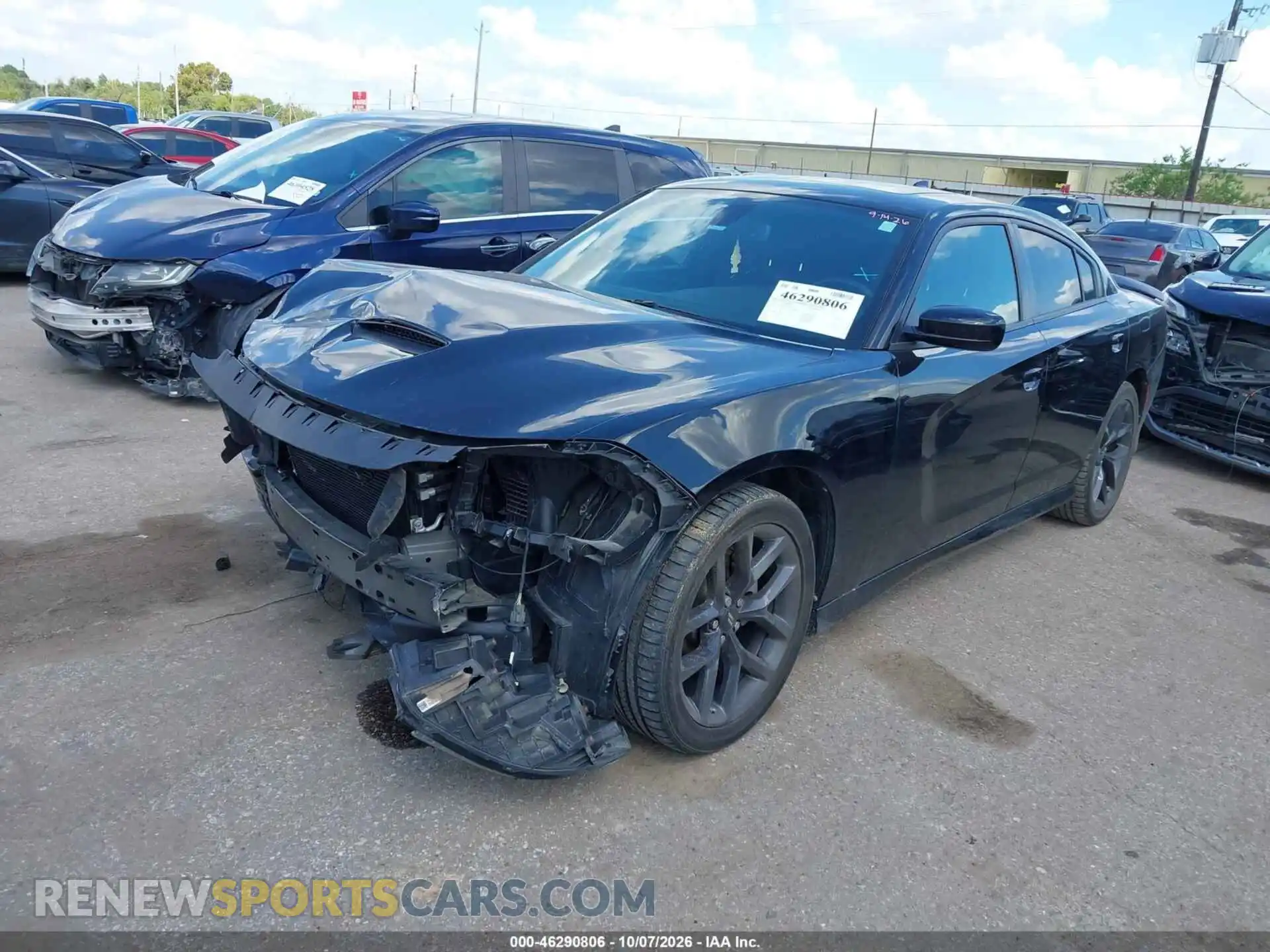 2 Фотография поврежденного автомобиля 2C3CDXHG3PH622517 DODGE CHARGER 2023