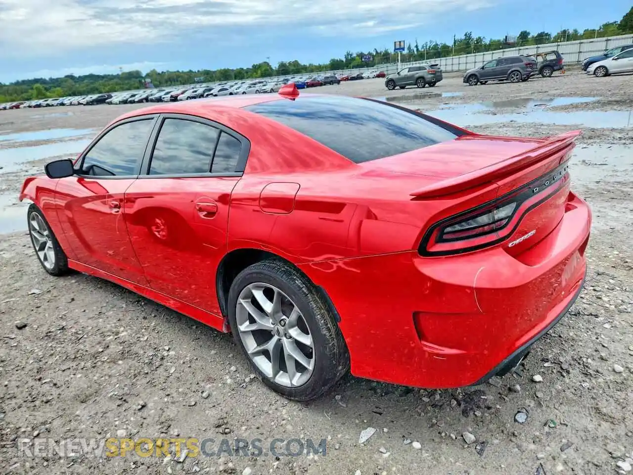 2 Photograph of a damaged car 2C3CDXHG3PH630701 DODGE CHARGER 2023