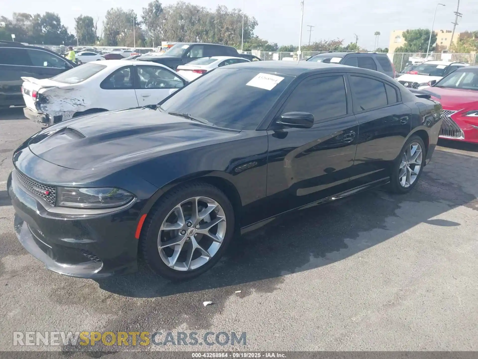 2 Фотография поврежденного автомобиля 2C3CDXHG3PH643268 DODGE CHARGER 2023