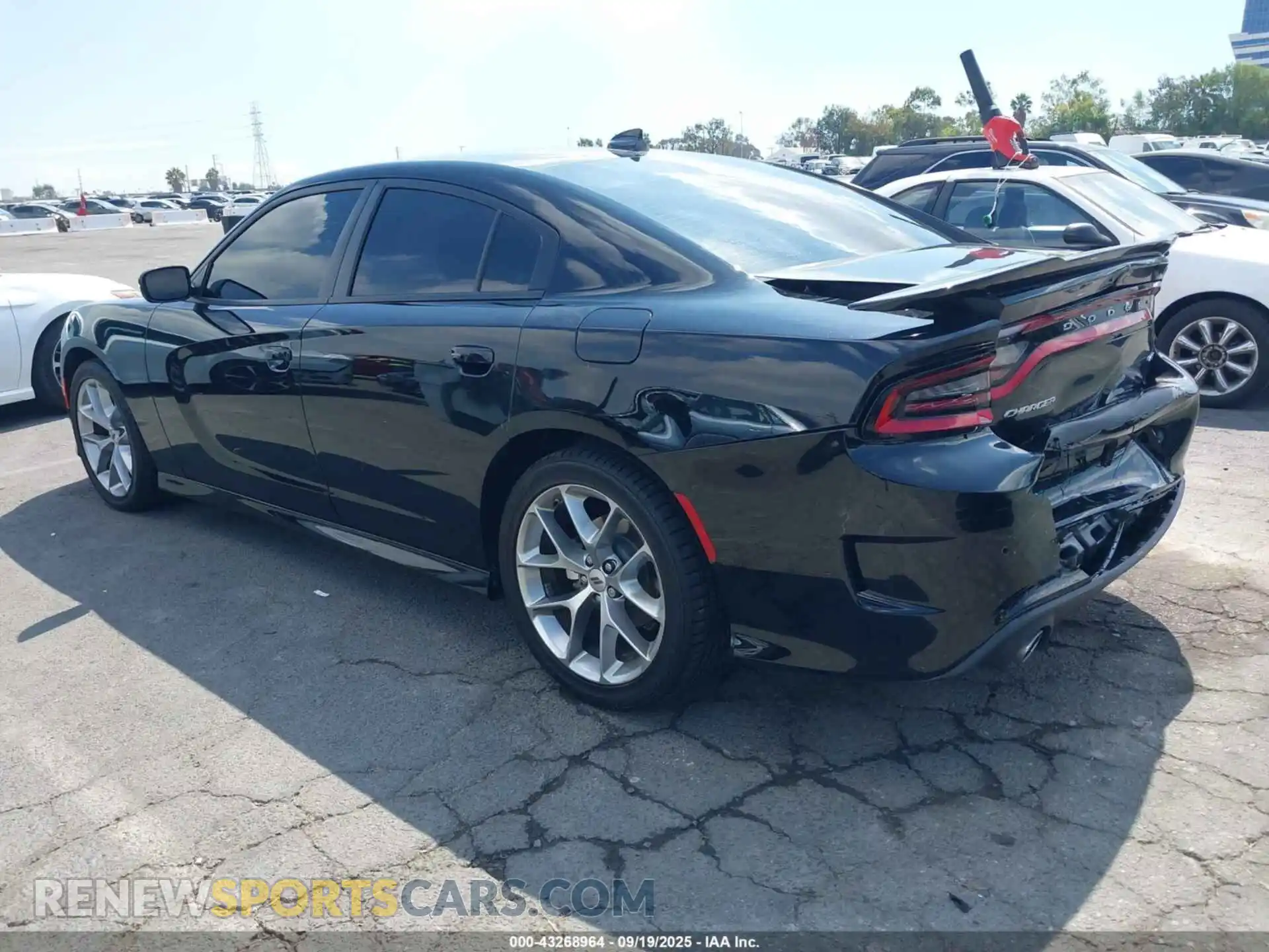 3 Фотография поврежденного автомобиля 2C3CDXHG3PH643268 DODGE CHARGER 2023
