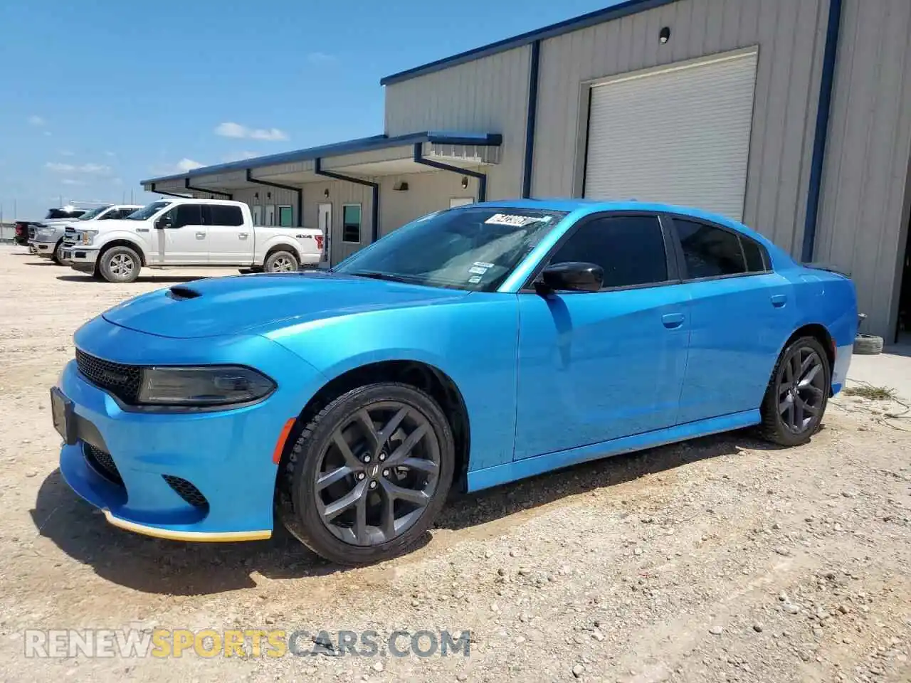 1 Photograph of a damaged car 2C3CDXHG3PH663794 DODGE CHARGER 2023