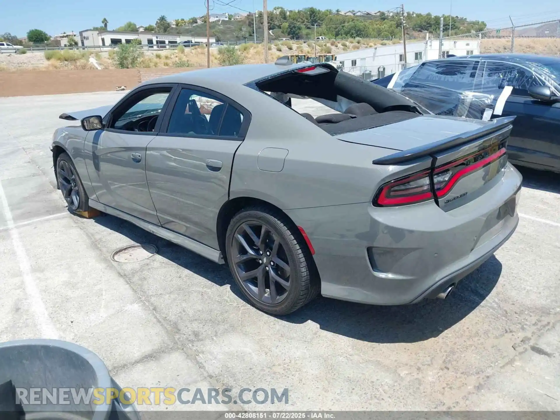 3 Photograph of a damaged car 2C3CDXHG3PH671040 DODGE CHARGER 2023