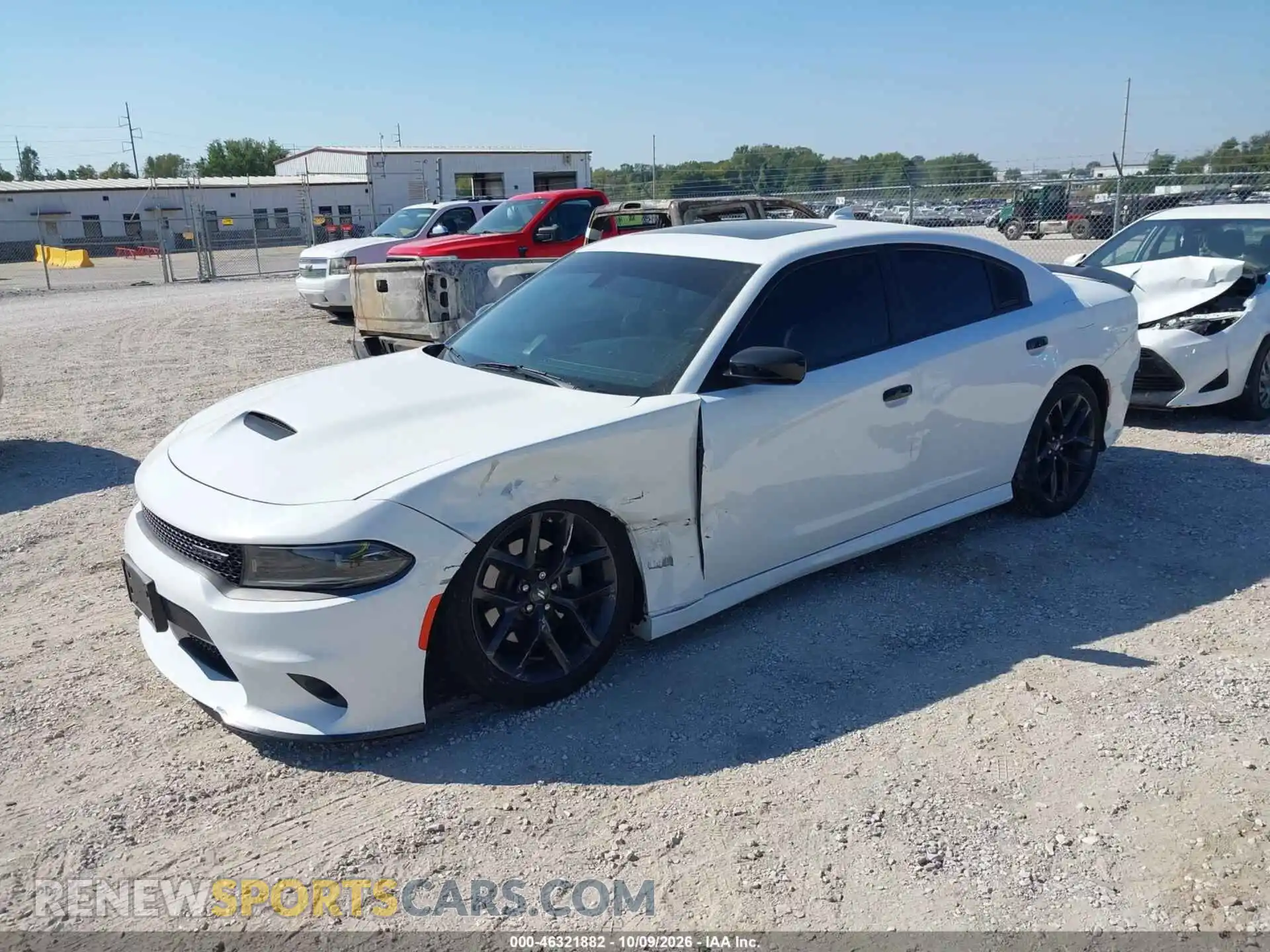 2 Фотография поврежденного автомобиля 2C3CDXHG3PH707437 DODGE CHARGER 2023