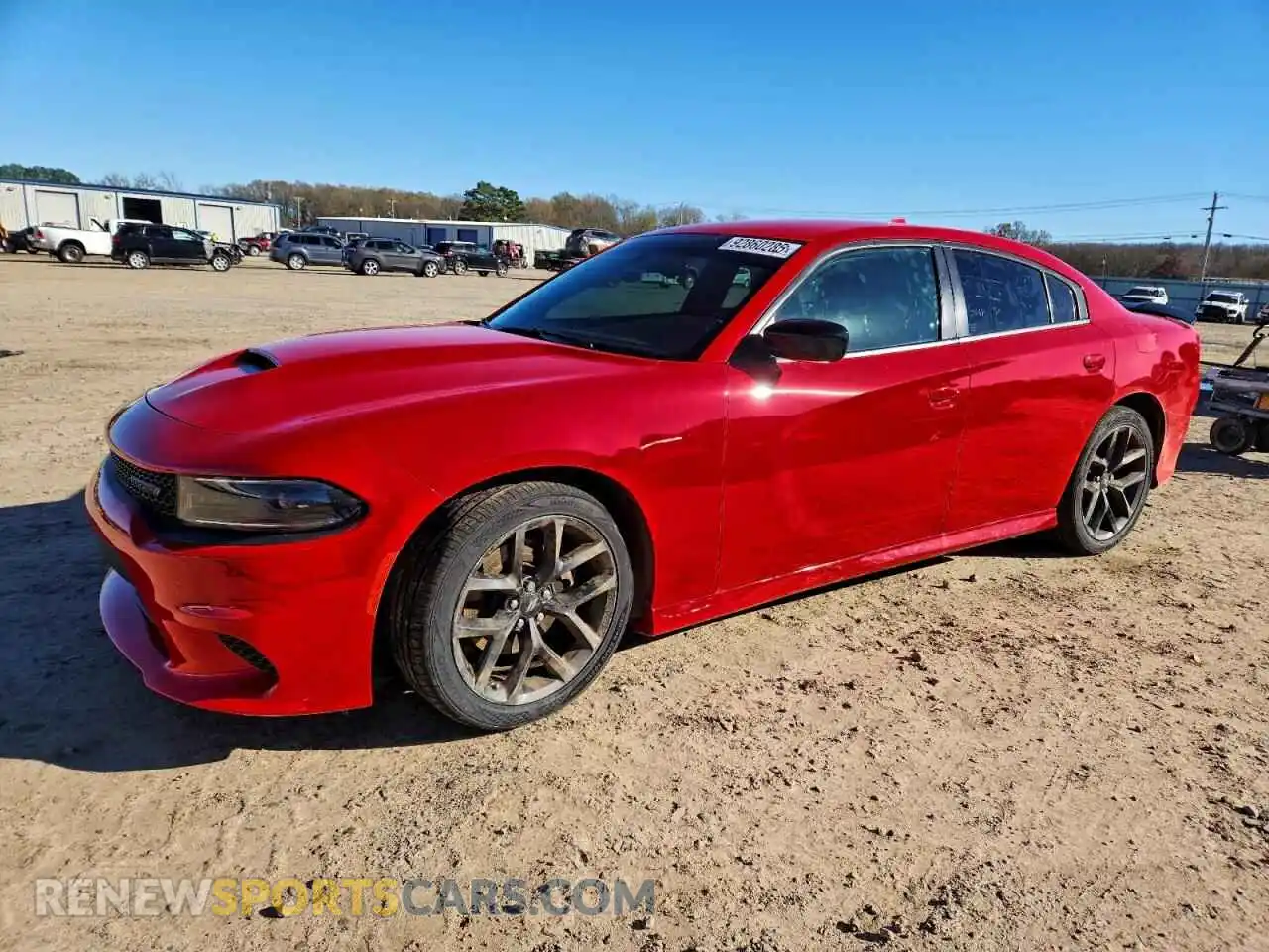 1 Photograph of a damaged car 2C3CDXHG4PH519686 DODGE CHARGER 2023