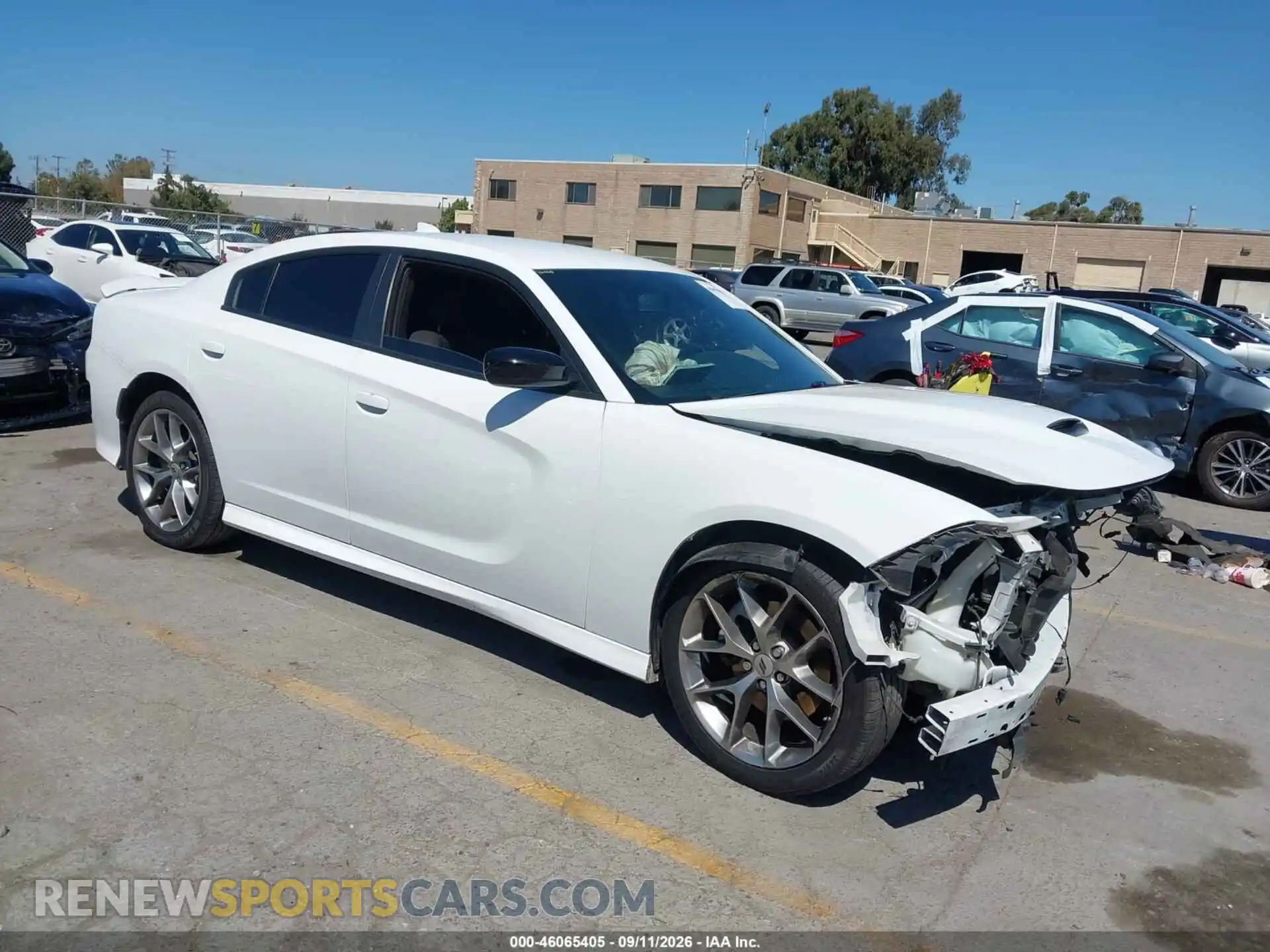 1 Photograph of a damaged car 2C3CDXHG4PH551490 DODGE CHARGER 2023
