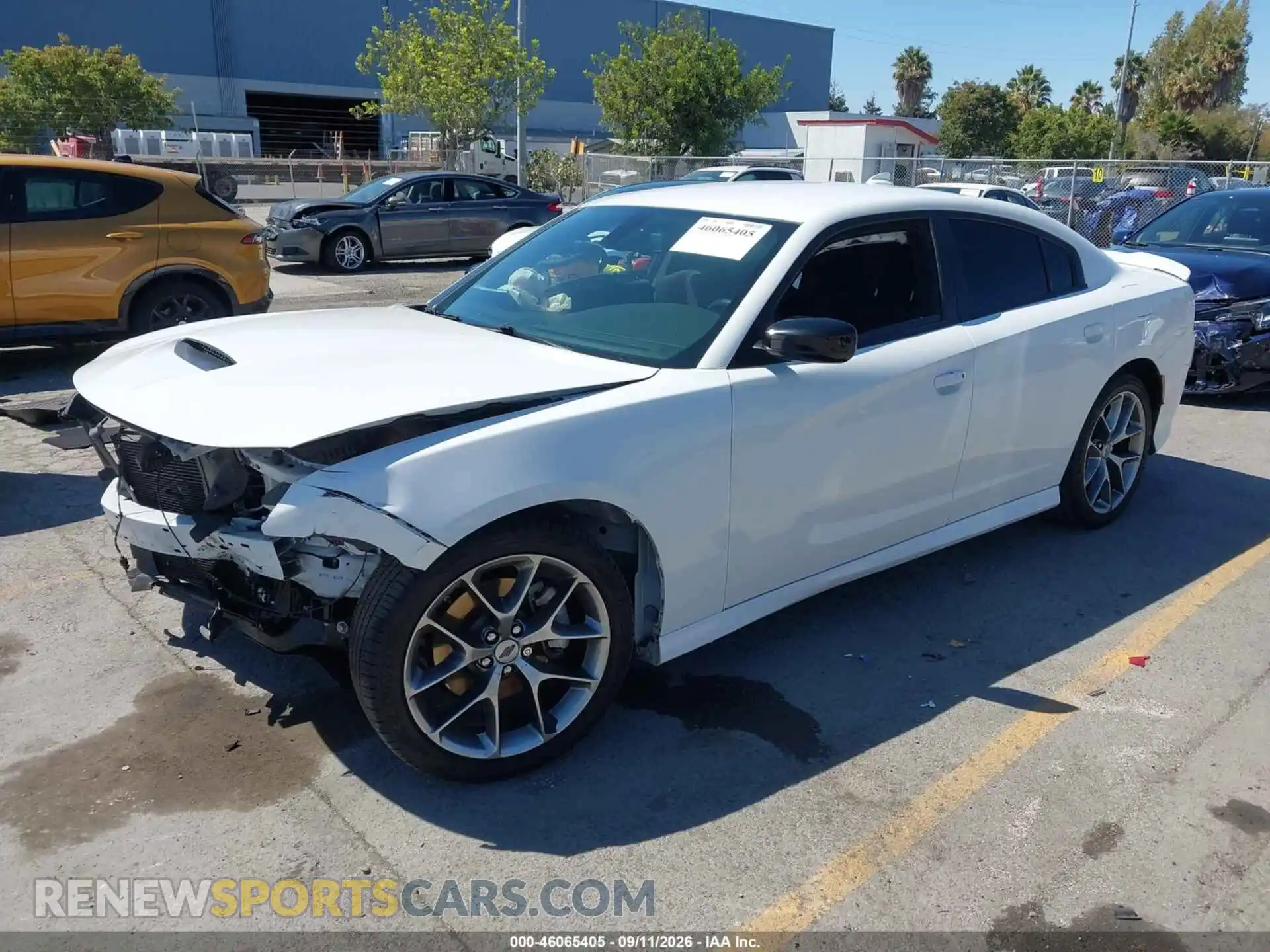 2 Photograph of a damaged car 2C3CDXHG4PH551490 DODGE CHARGER 2023